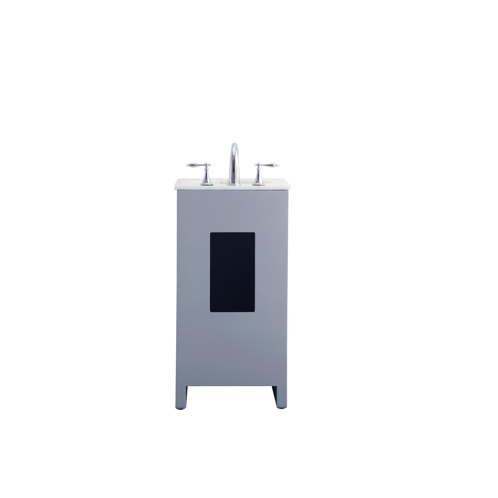 Shown in Grey finish