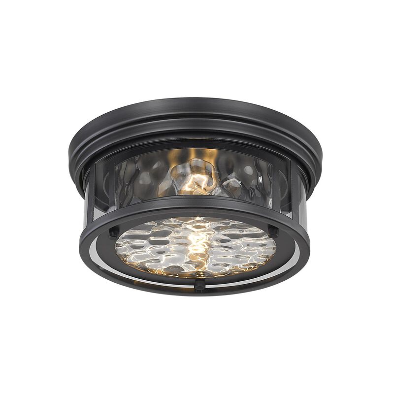 Clarion 12 Inch 2 Light Flush Mount by Z-Lite