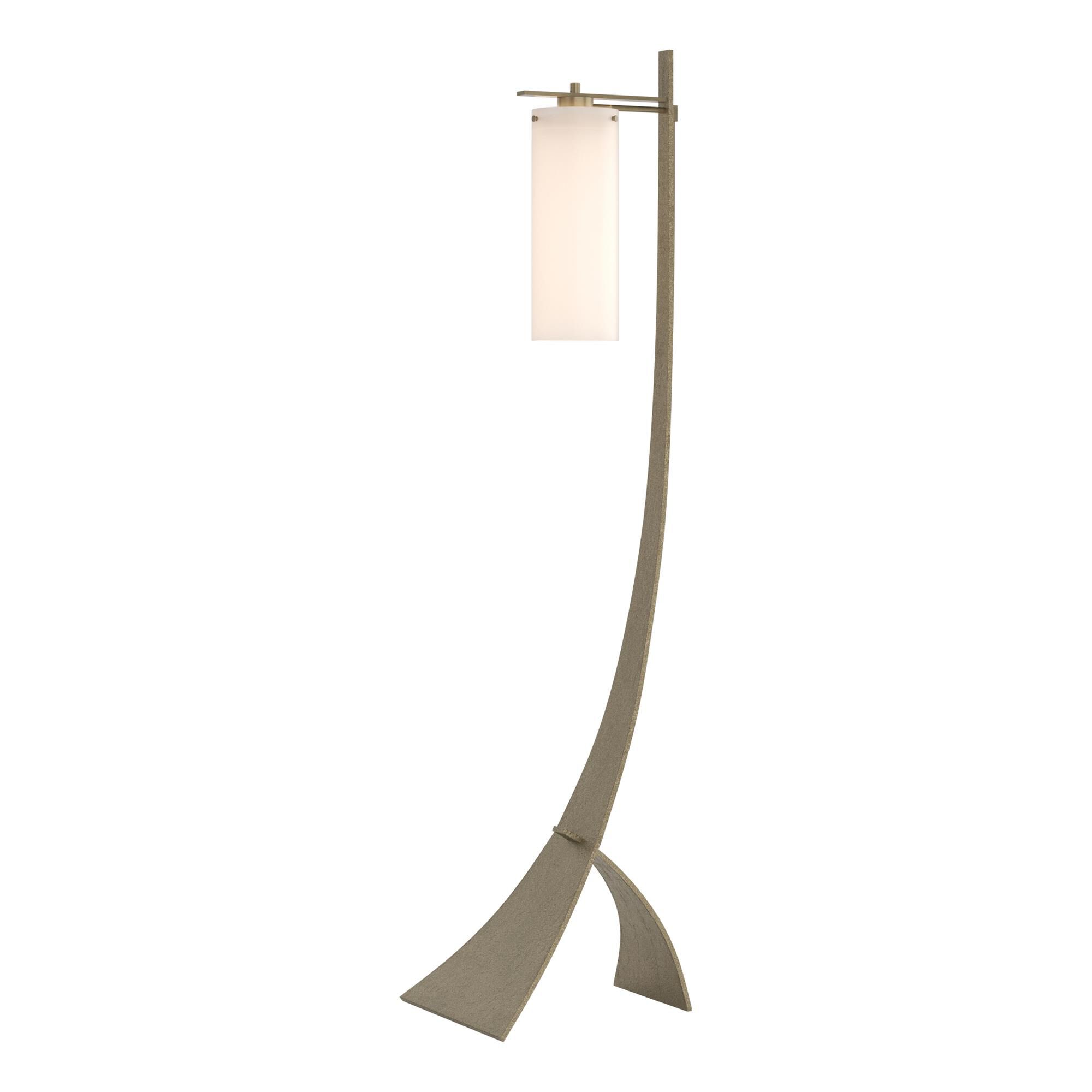 Shown in Soft Gold finish and Opal  glass