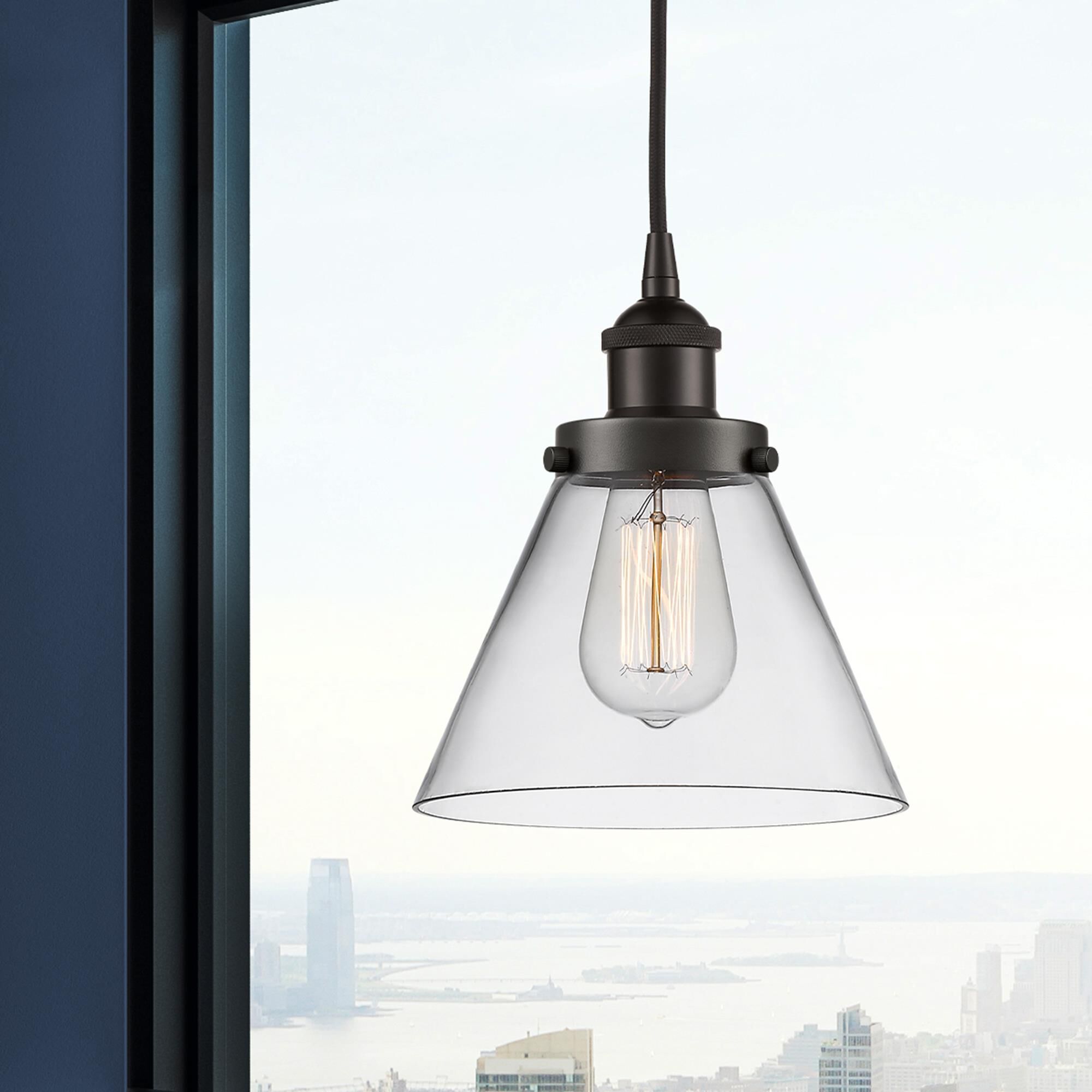 Bruno Marashlian Cone 8 Inch Mini Pendant by Innovations Lighting
