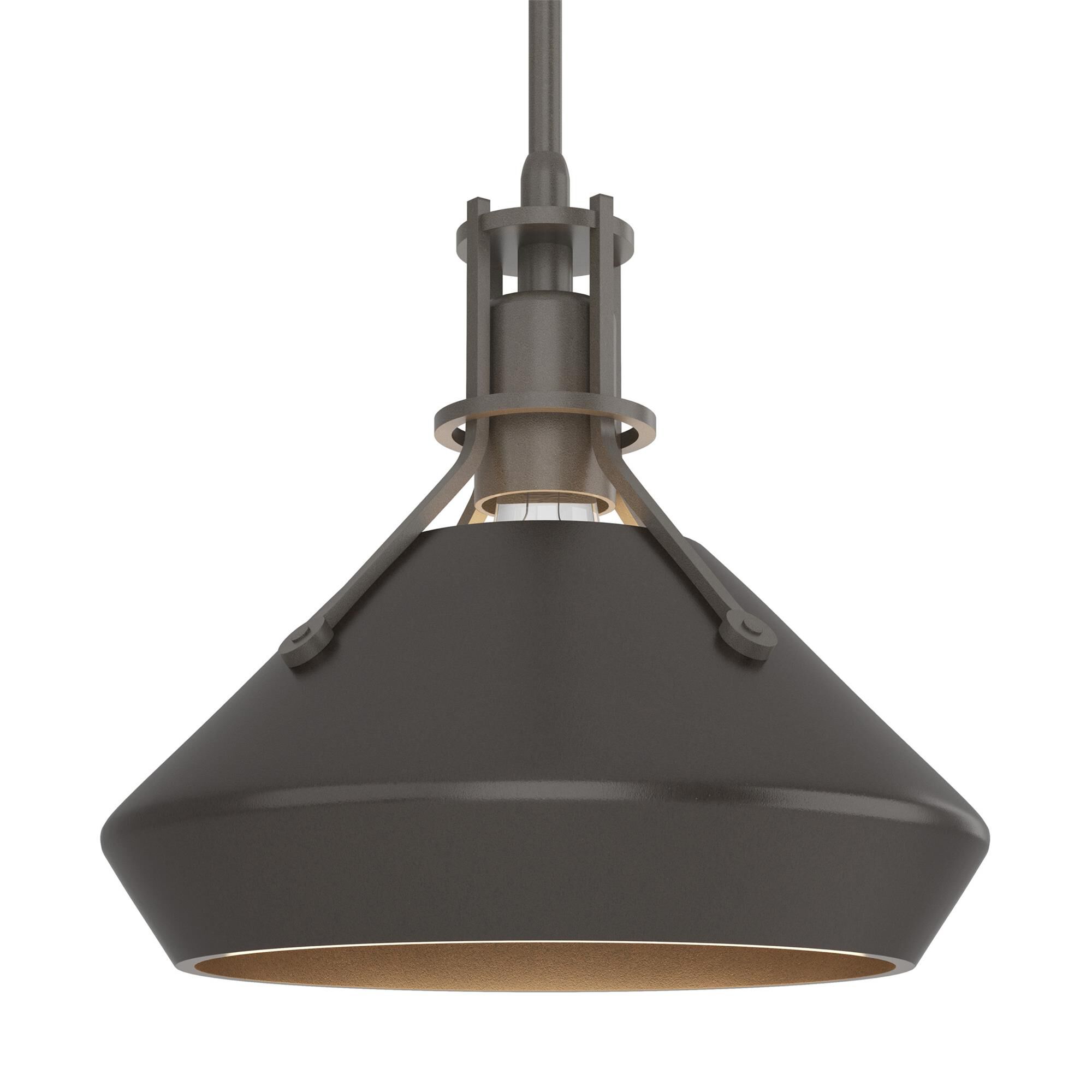 Shown in Dark Smoke finish and Oil Rubbed Bronze  accent