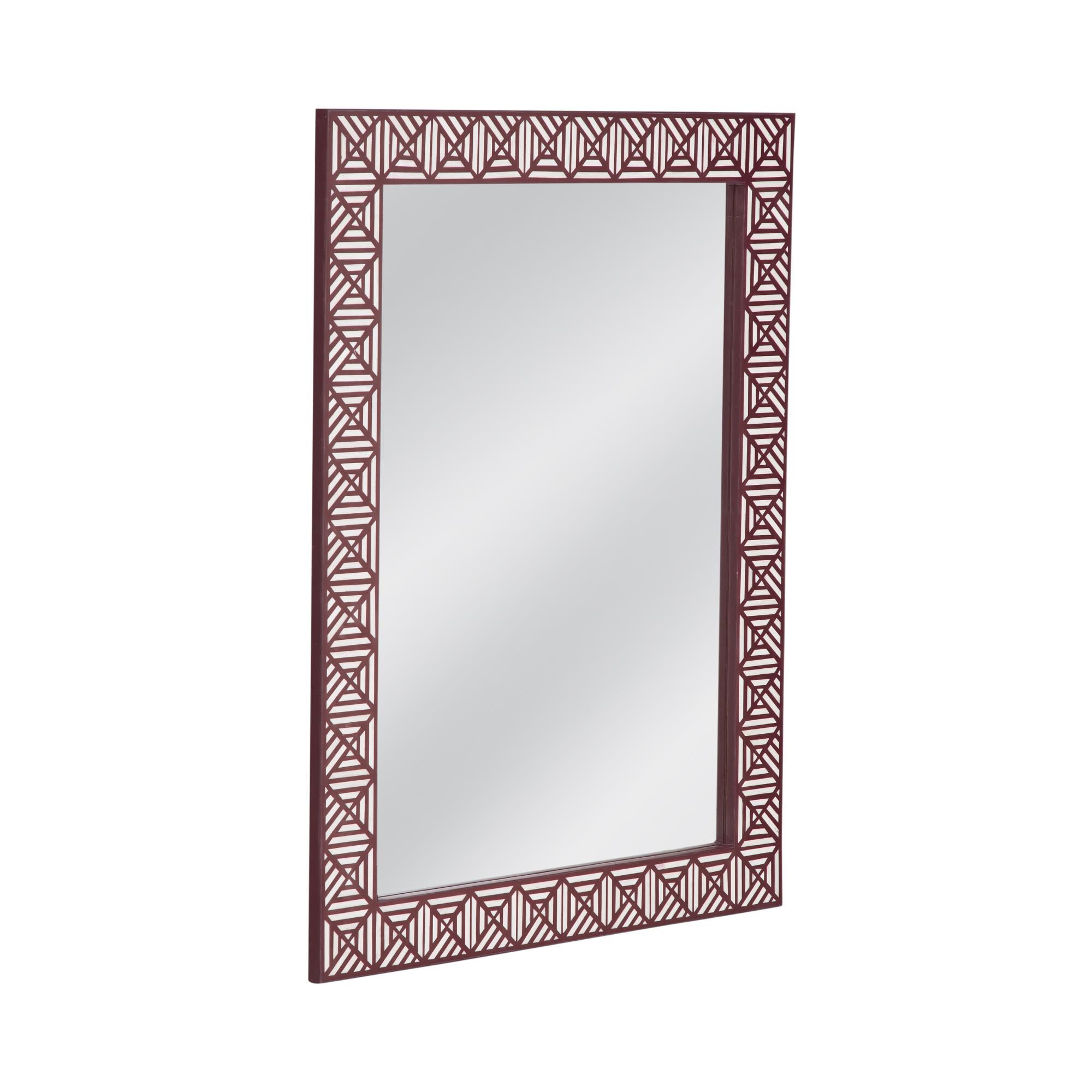 Rouge 36 Inch Decorative Mirror by Bassett Mirror Company