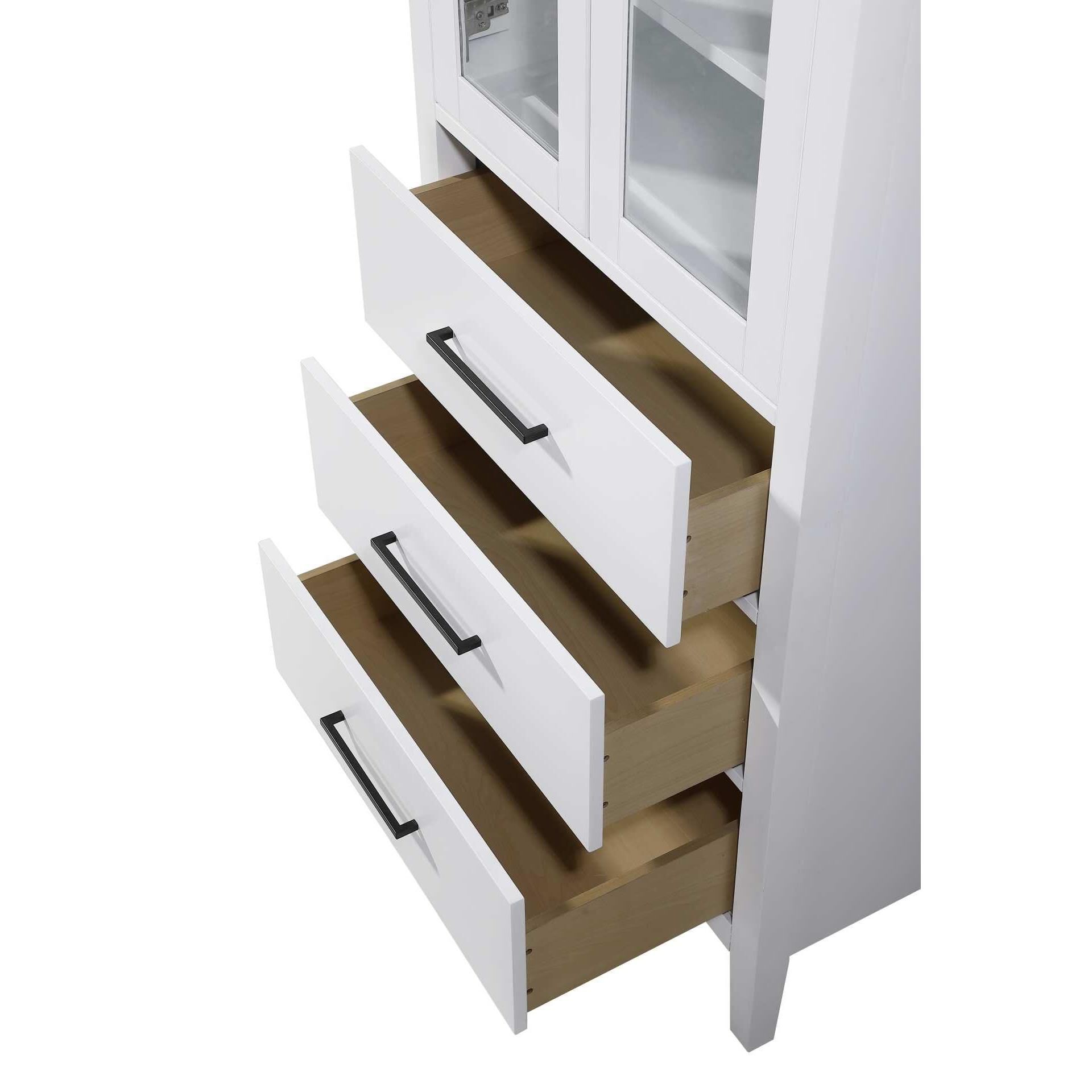 Shown in White finish