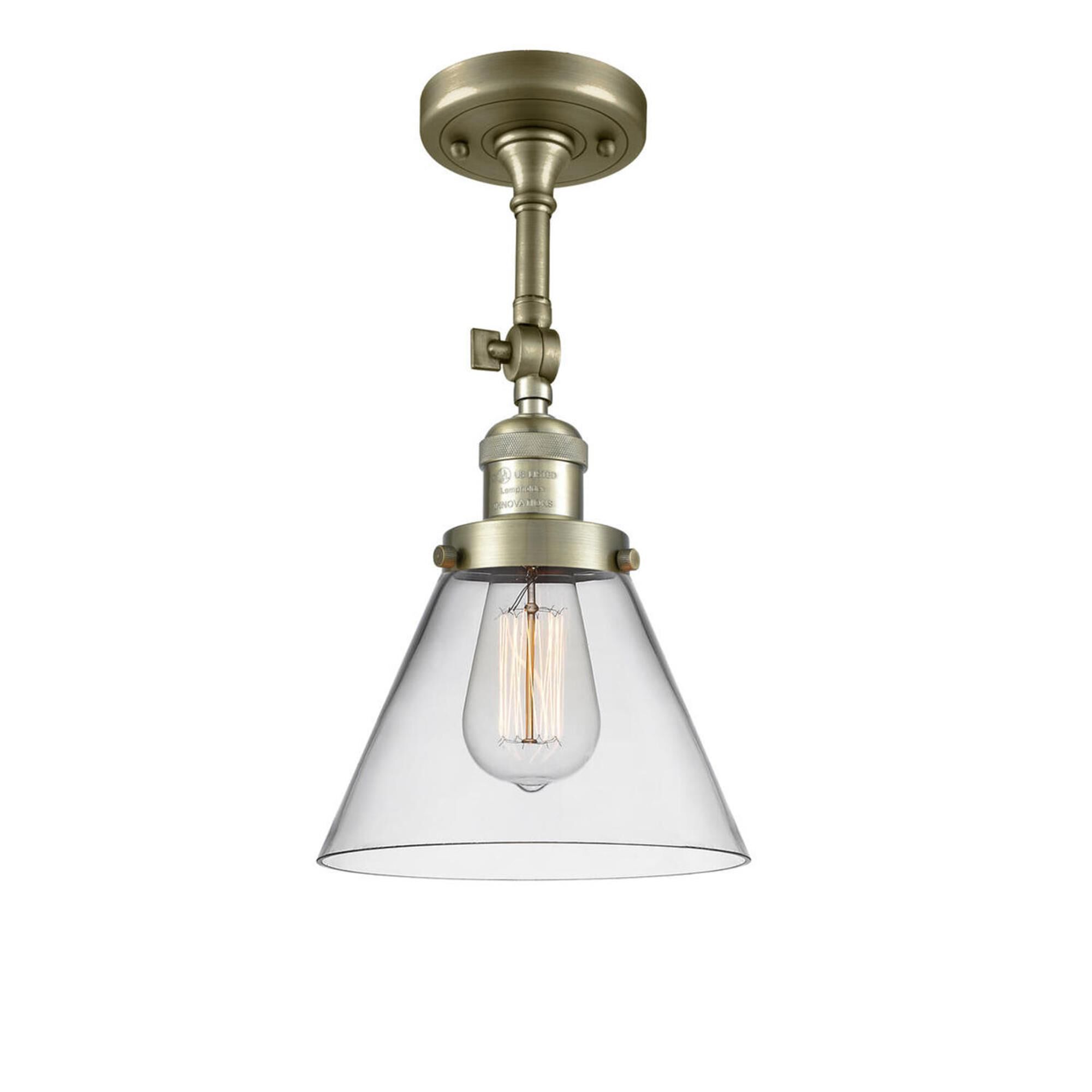 Bruno Marashlian Large Cone 10 Inch Wall Sconce by Innovations Lighting