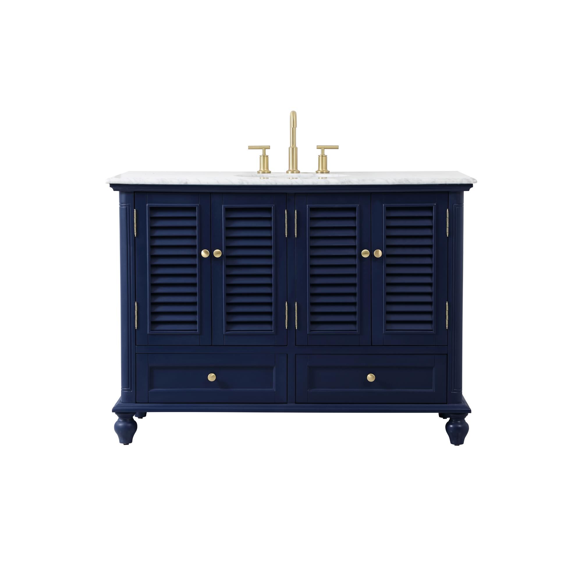 Shown in Blue finish