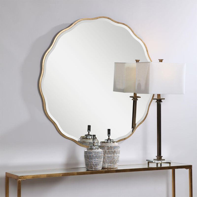 Aneta 42 Inch Decorative Mirror by Uttermost