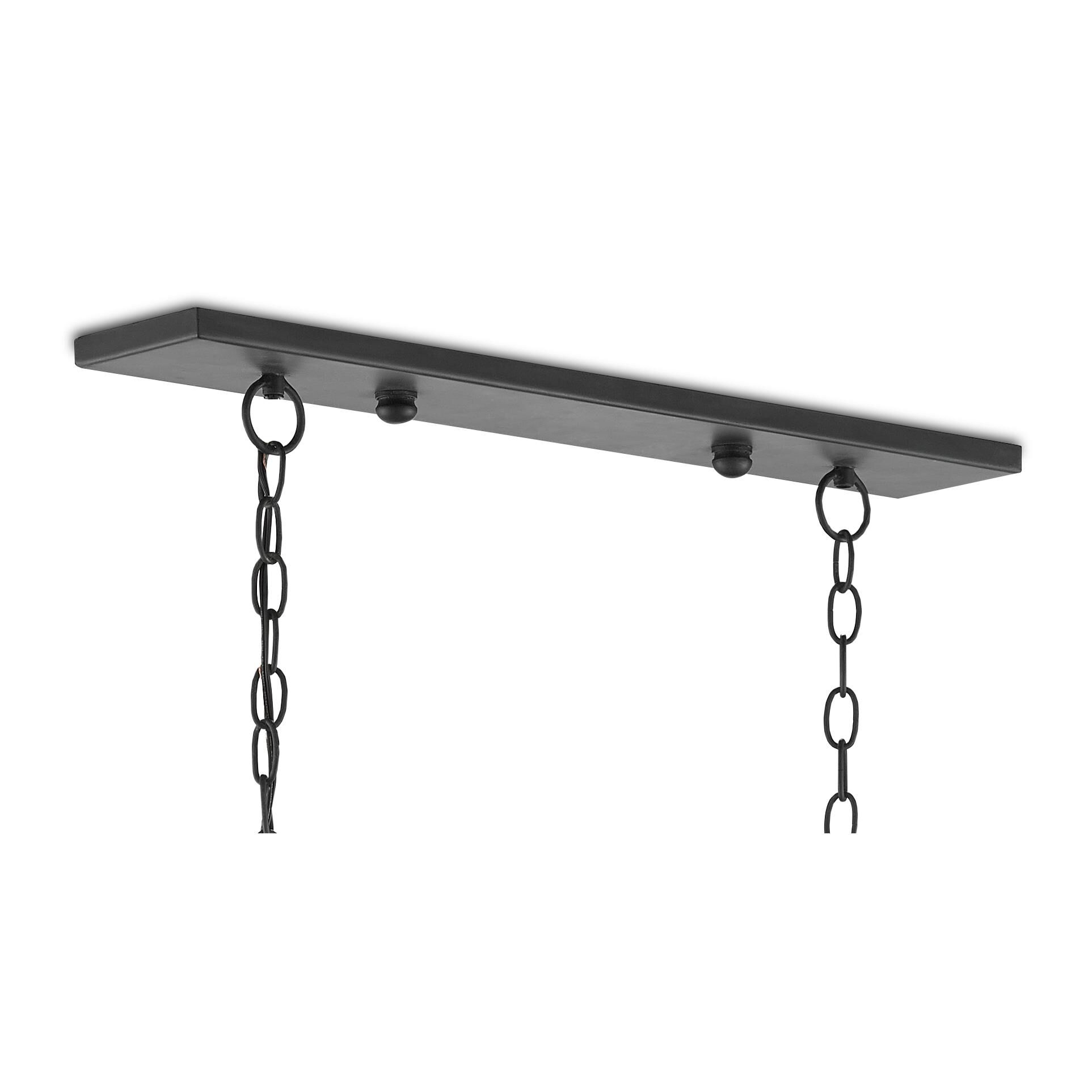 Argand 44 Inch 8 Light Chandelier by Currey and Company