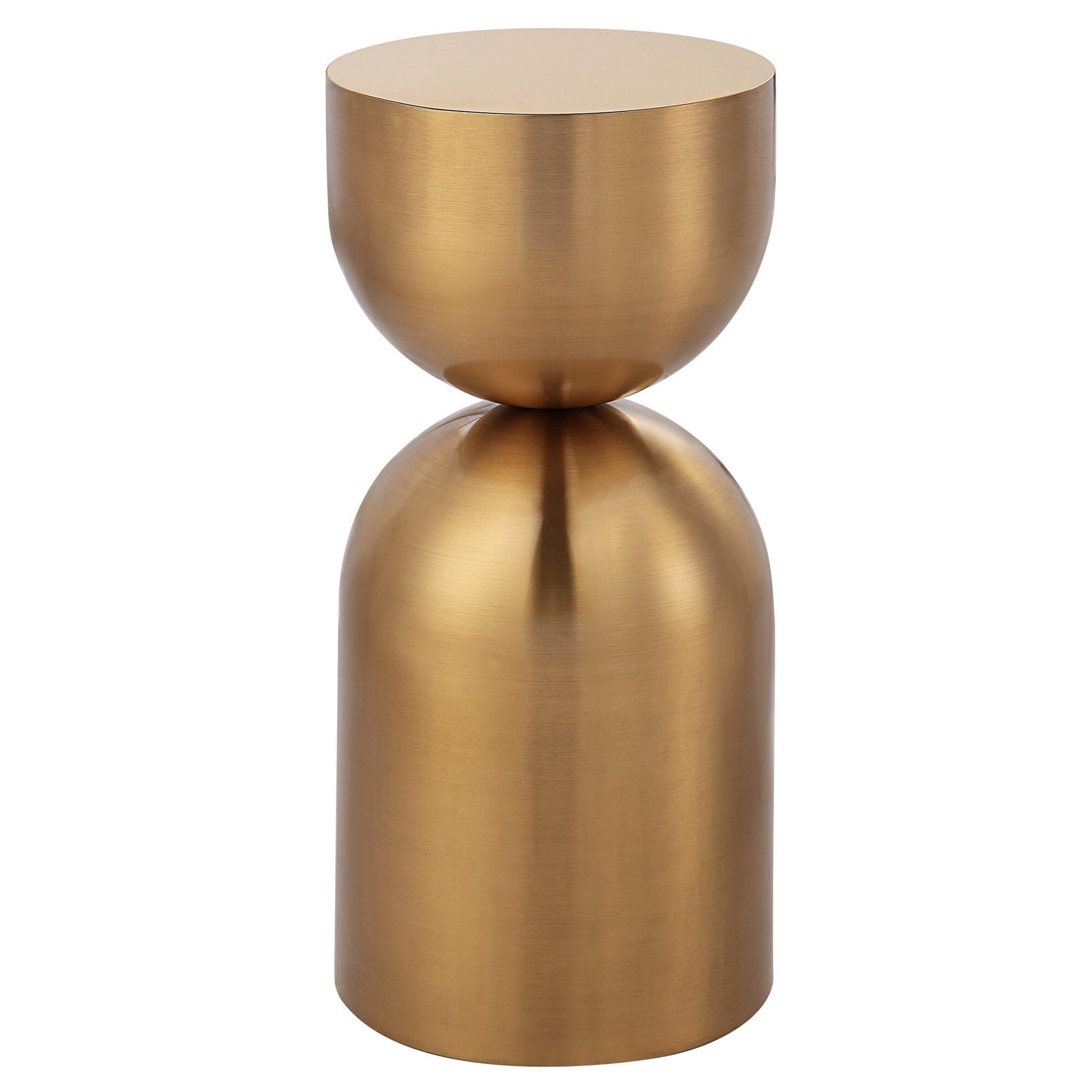 Matthew Williams Golden Vessel 10 Inch End Table By Uttermost