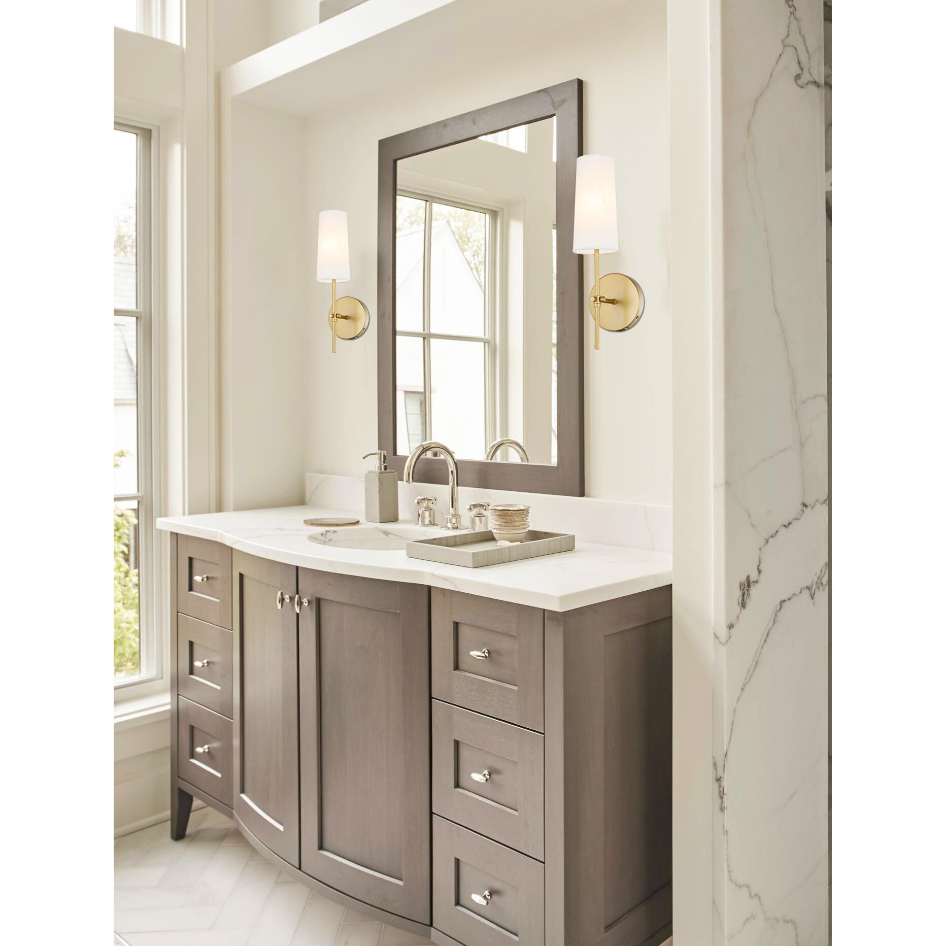 Mel 5 Inch Wall Sconce by Elegant Lighting