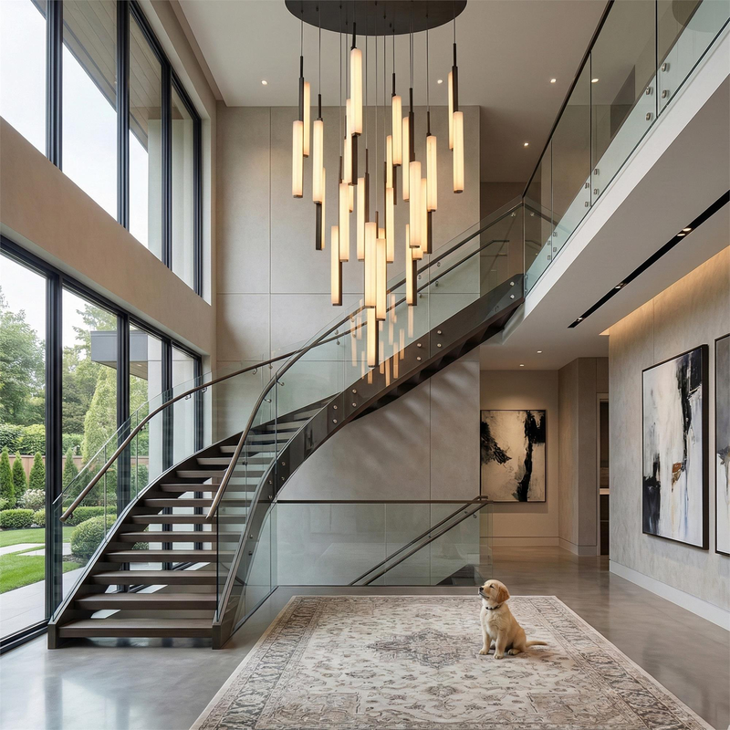 Lumina 39 Inch Multi Light Pendant by Artcraft