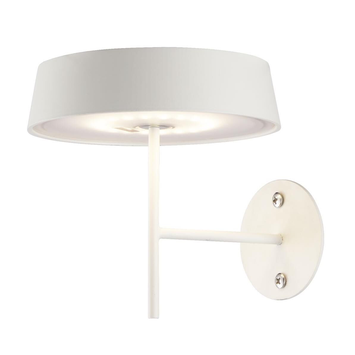 Shown in White finish