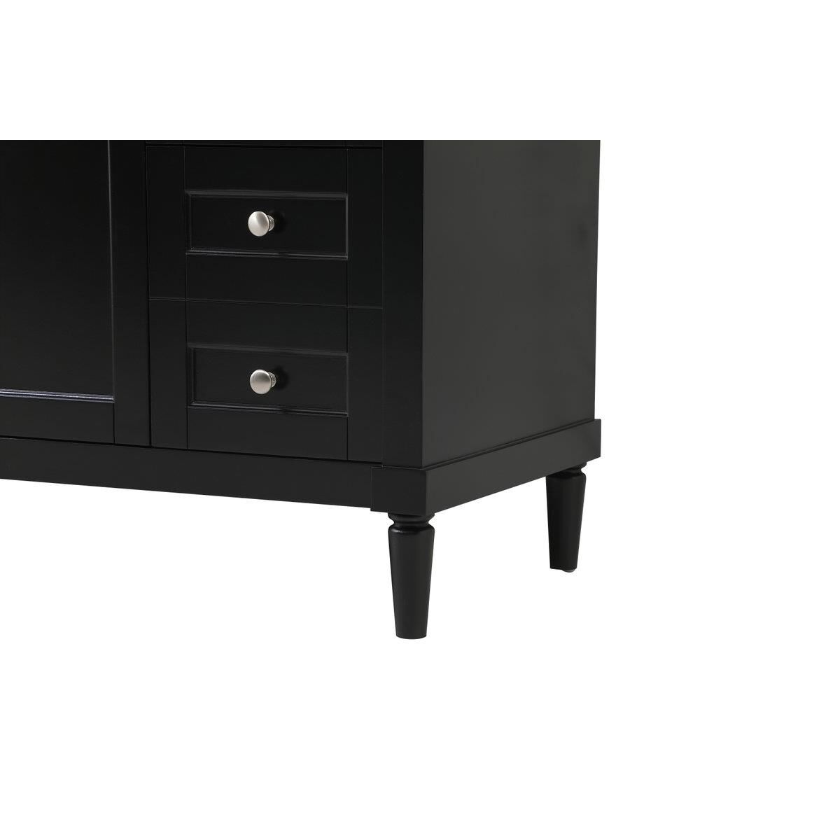 Shown in Black finish and No Backsplash accent