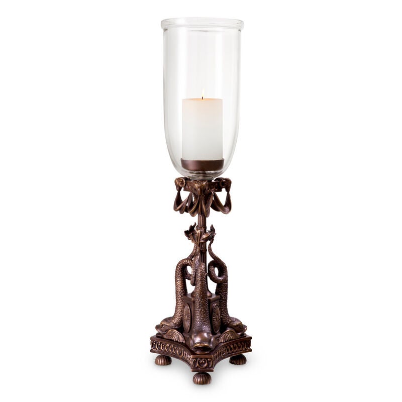Britannia Hurricane Candle Holder by Eichholtz