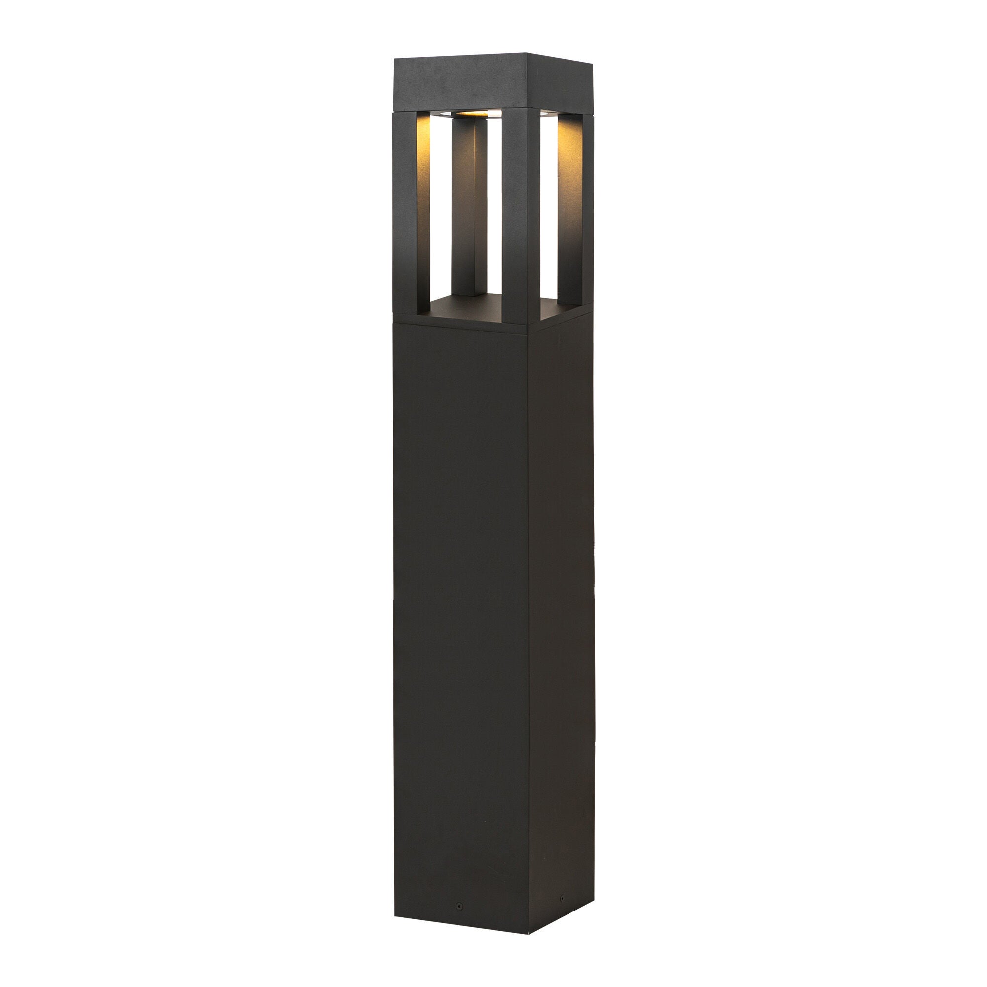 Shown in Black finish and Clear High Impact glass