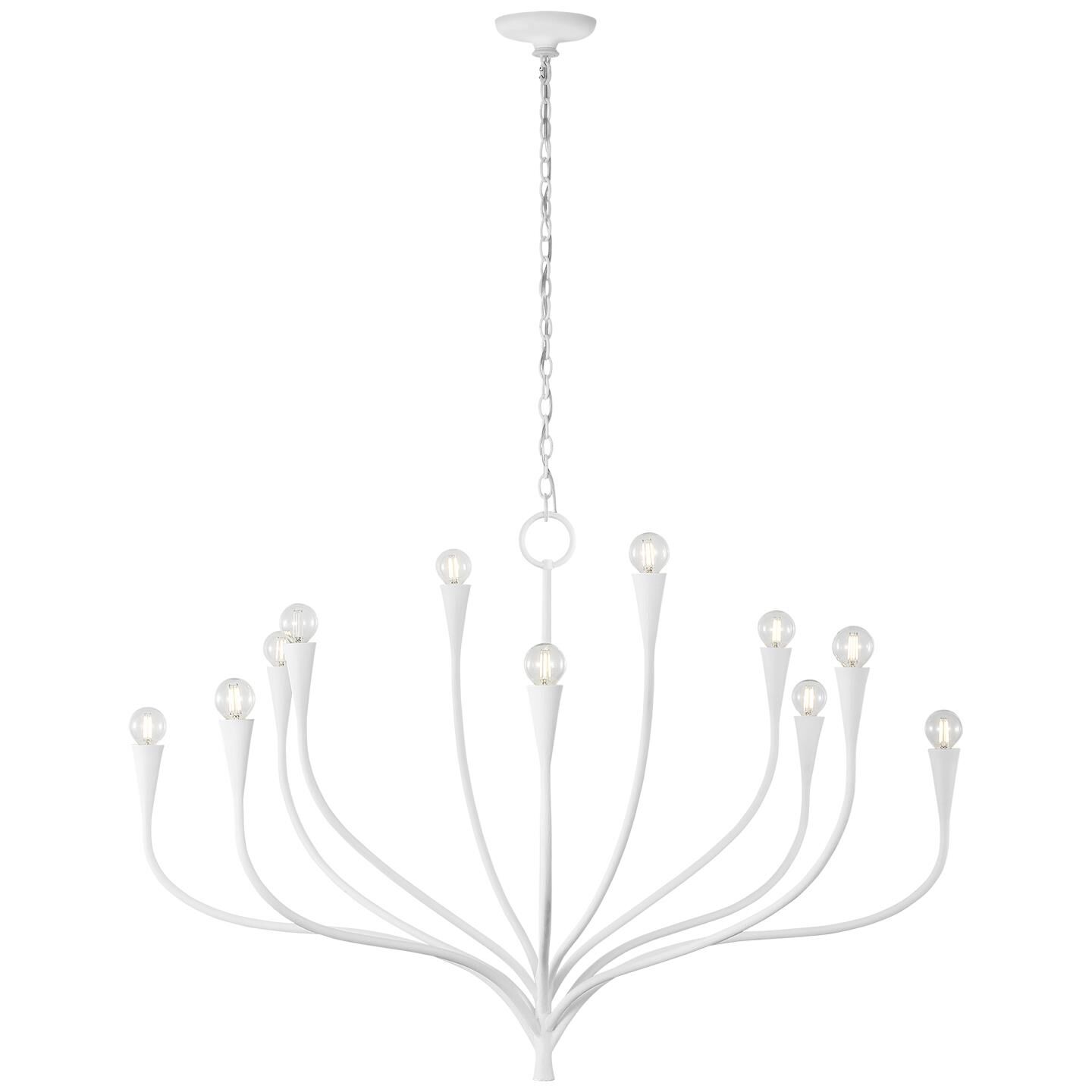 Julie Neill Marini 43 Inch Chandelier by Visual Comfort Signature Collection