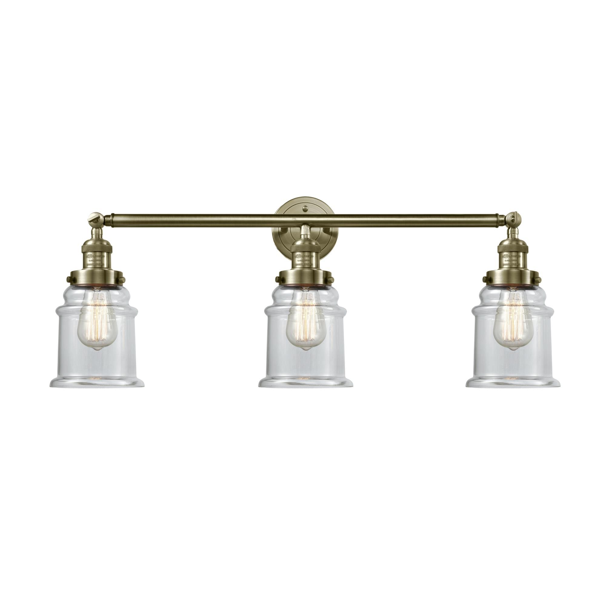 Bruno Marashlian Canton 30 Inch 3 Light Bath Vanity Light by Innovations Lighting