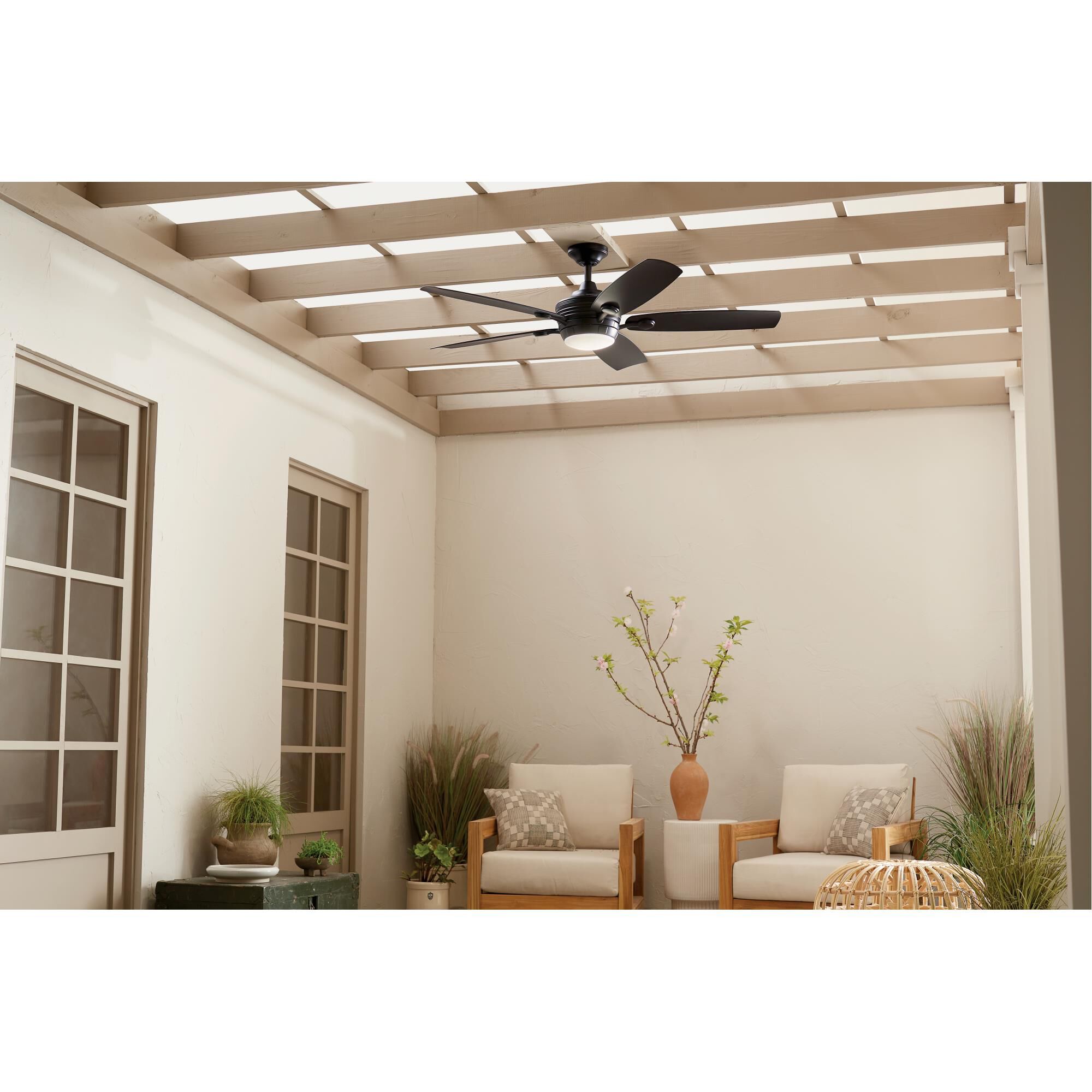 Tranquil 56 Inch Ceiling Fan with Light Kit by Kichler Lighting