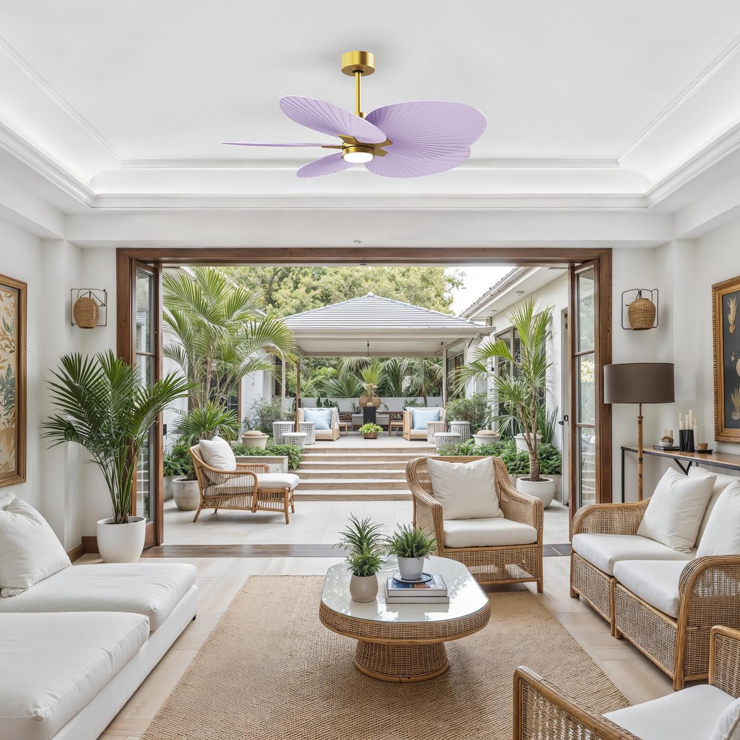 Shown in Brushed Brass finish