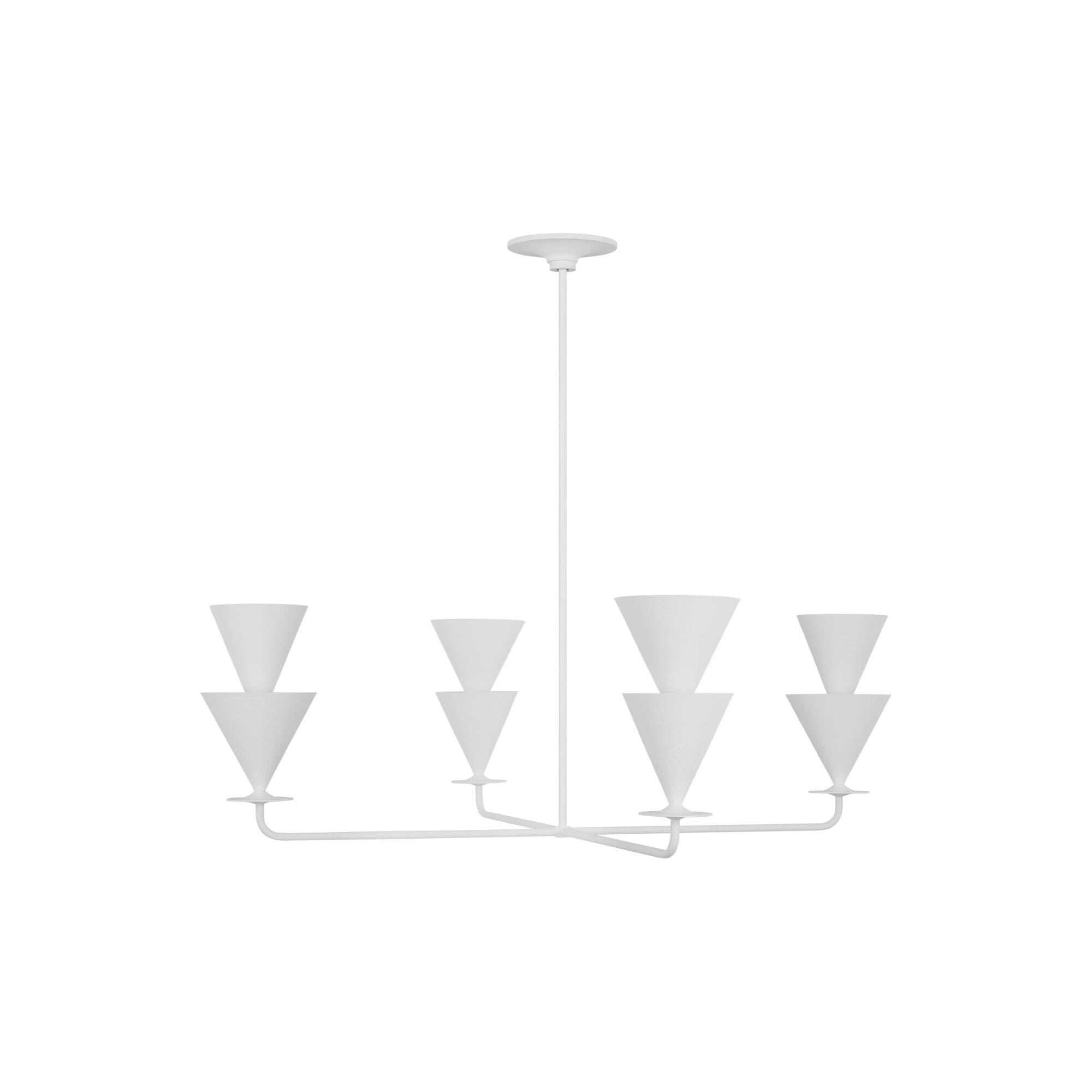 Shown in Cast Plaster finish and Cast Plaster Steel s shade