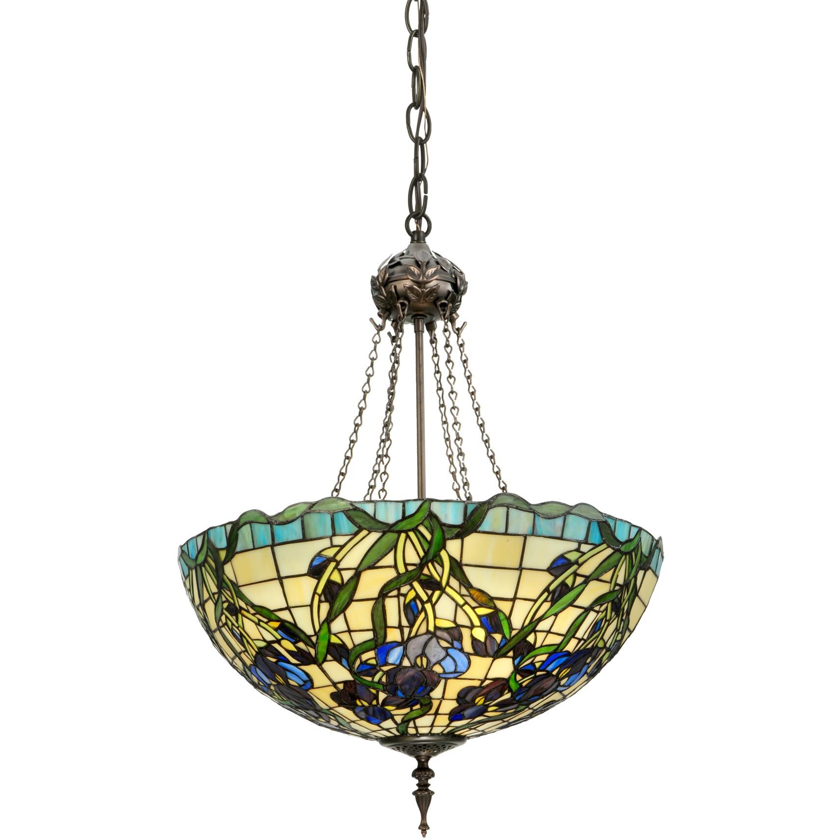 Iris 22 Inch Large Pendant by Meyda Lighting