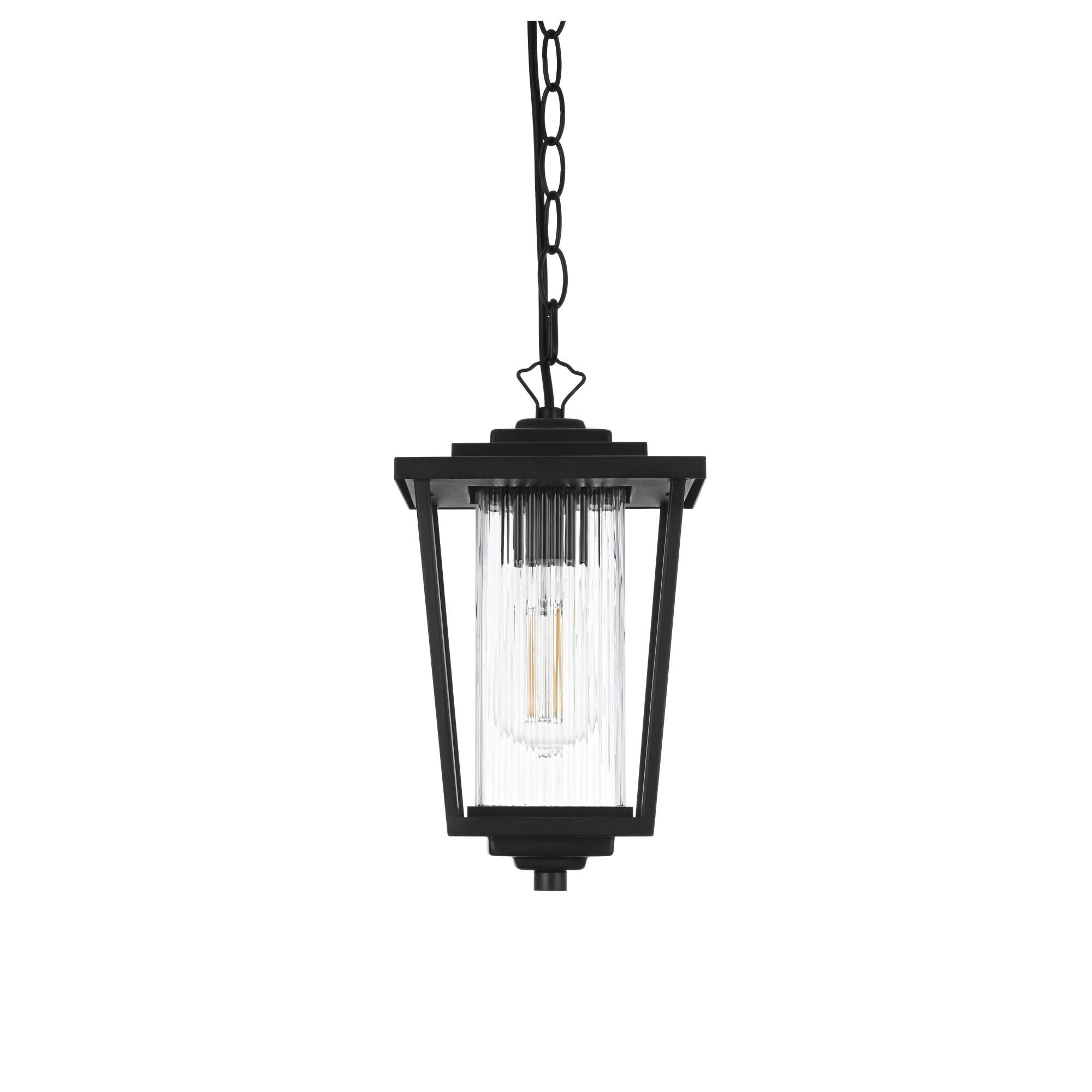 York 7 Inch Outdoor Hanging Lantern by Elegant Lighting