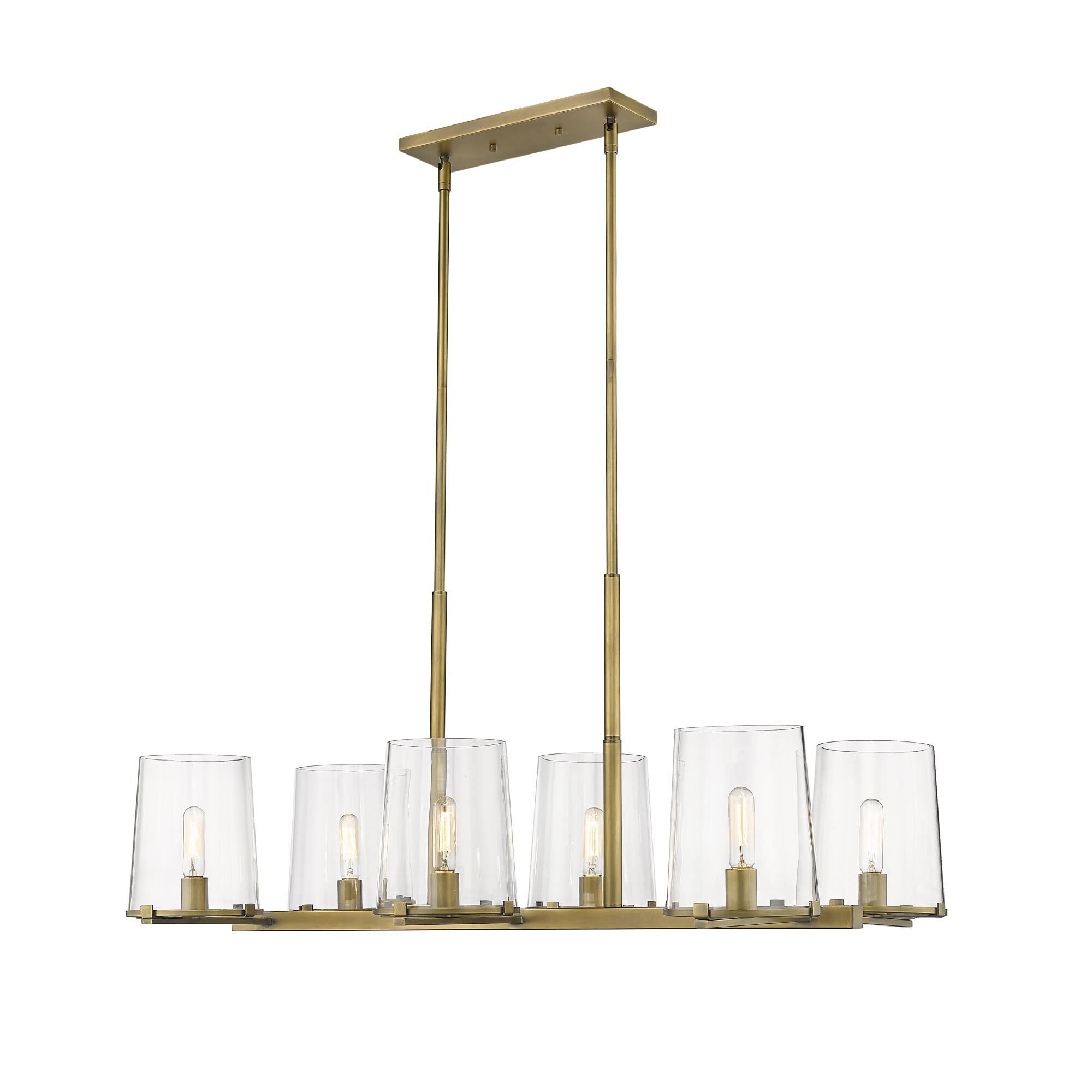Callista 43 Inch 6 Light Linear Suspension Light by Z-Lite