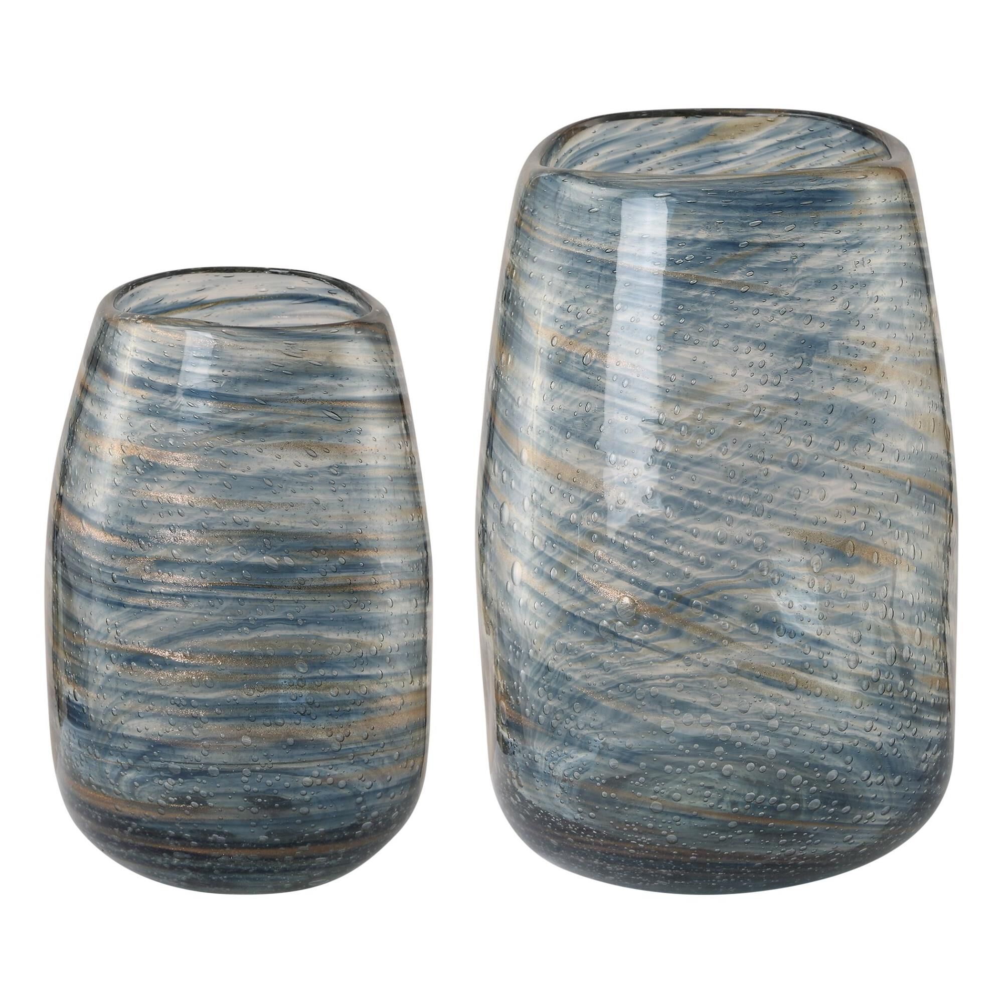 Shown in Immerse Yourself In The Mesmerizing Swirled Pattern Of Blue And Gold That Gracefully Adorns These Cl finish