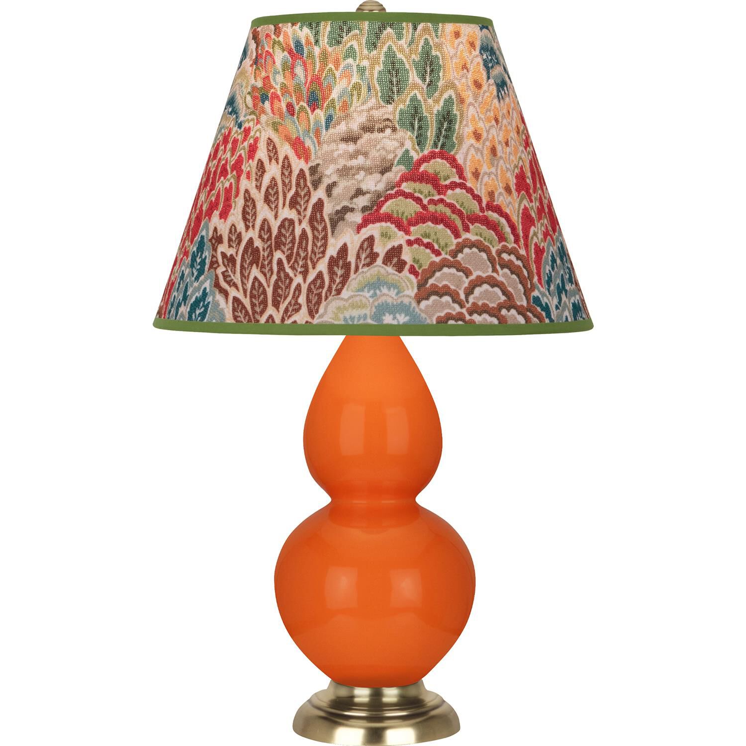 Small Double Gourd 23 Inch Table Lamp by Robert Abbey