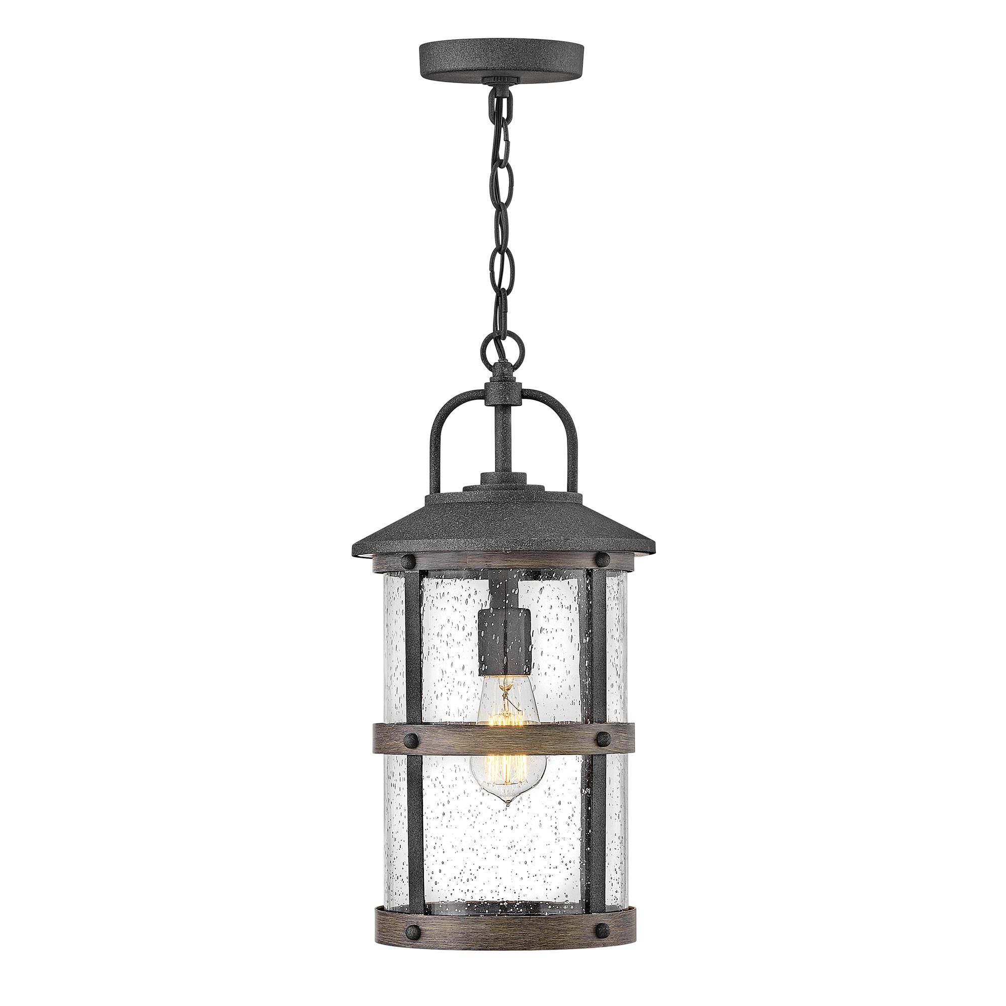 Lakehouse 17 Inch Outdoor Hanging Lantern,