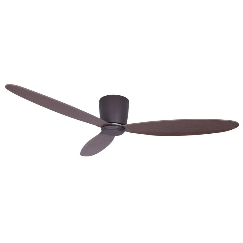 Radar 52 Inch Flush Mount Fan with Light Kit by Beacon Lighting