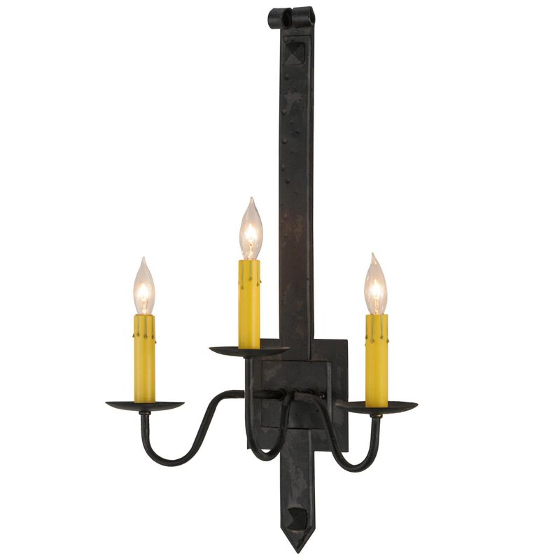 Primitive Large 3 Light Wall Sconce by Meyda Lighting