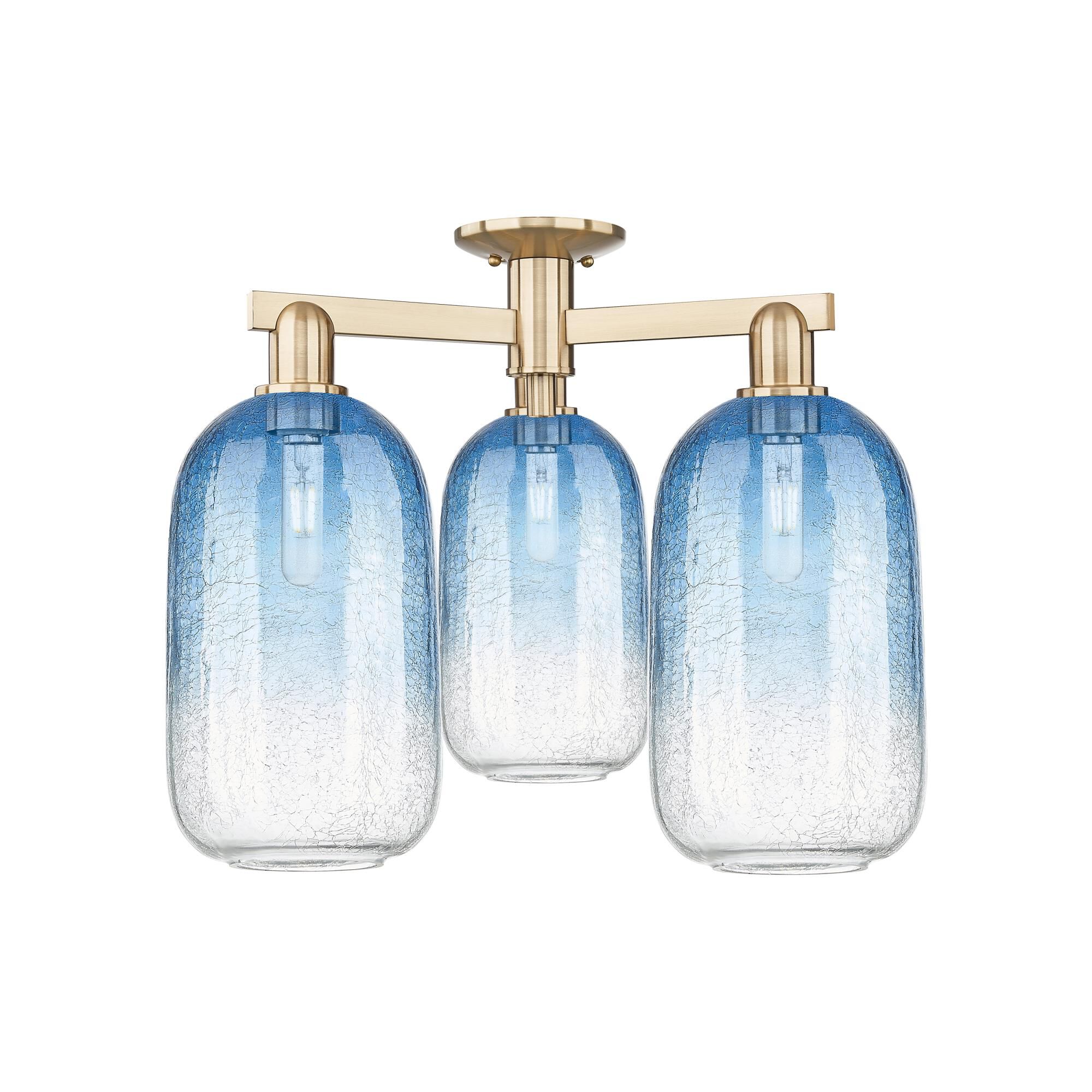 Bruno Marashlian Brookhaven Cloche 25 Inch Semi Flush Mount by Innovations Lighting