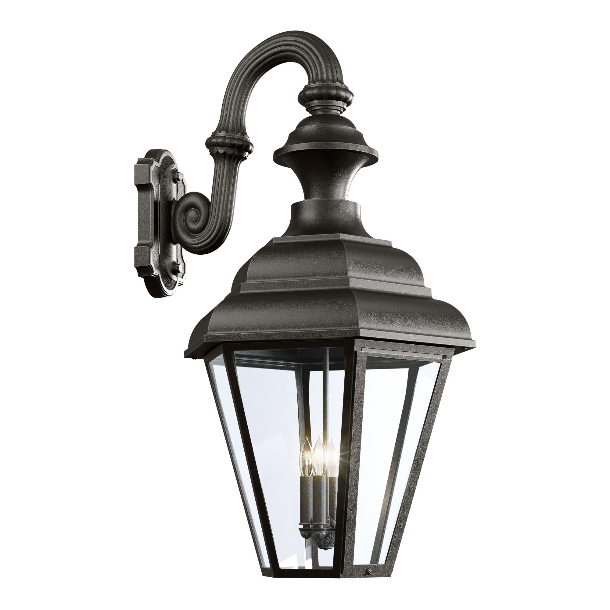 Jamestown 45 Inch Tall 4 Light Outdoor Wall Light by Hanover Lantern