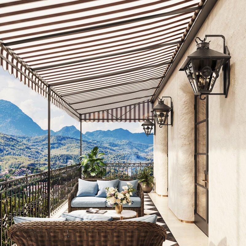 Martyn Lawrence Bullard Tuscany 18 Inch Outdoor Wall Light by Designer Alliance