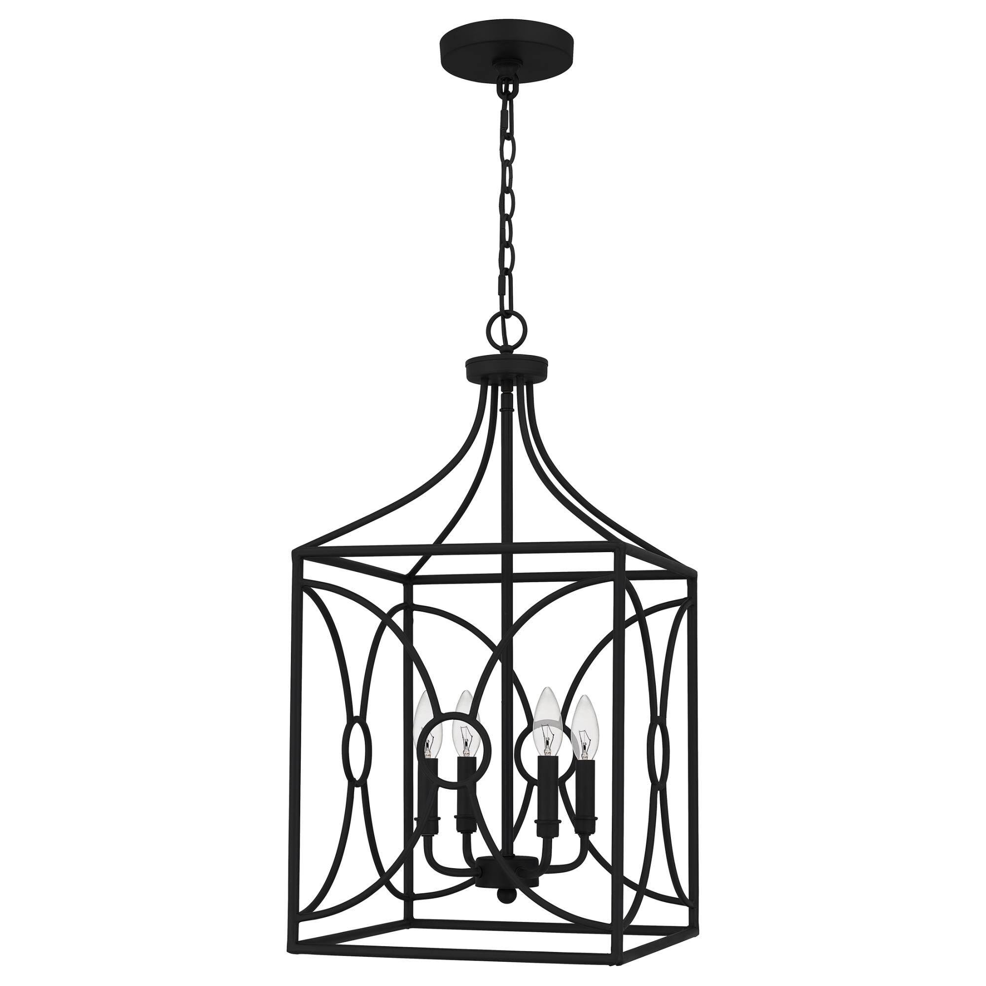 Grenelle 14 Inch Cage Pendant by Quoizel