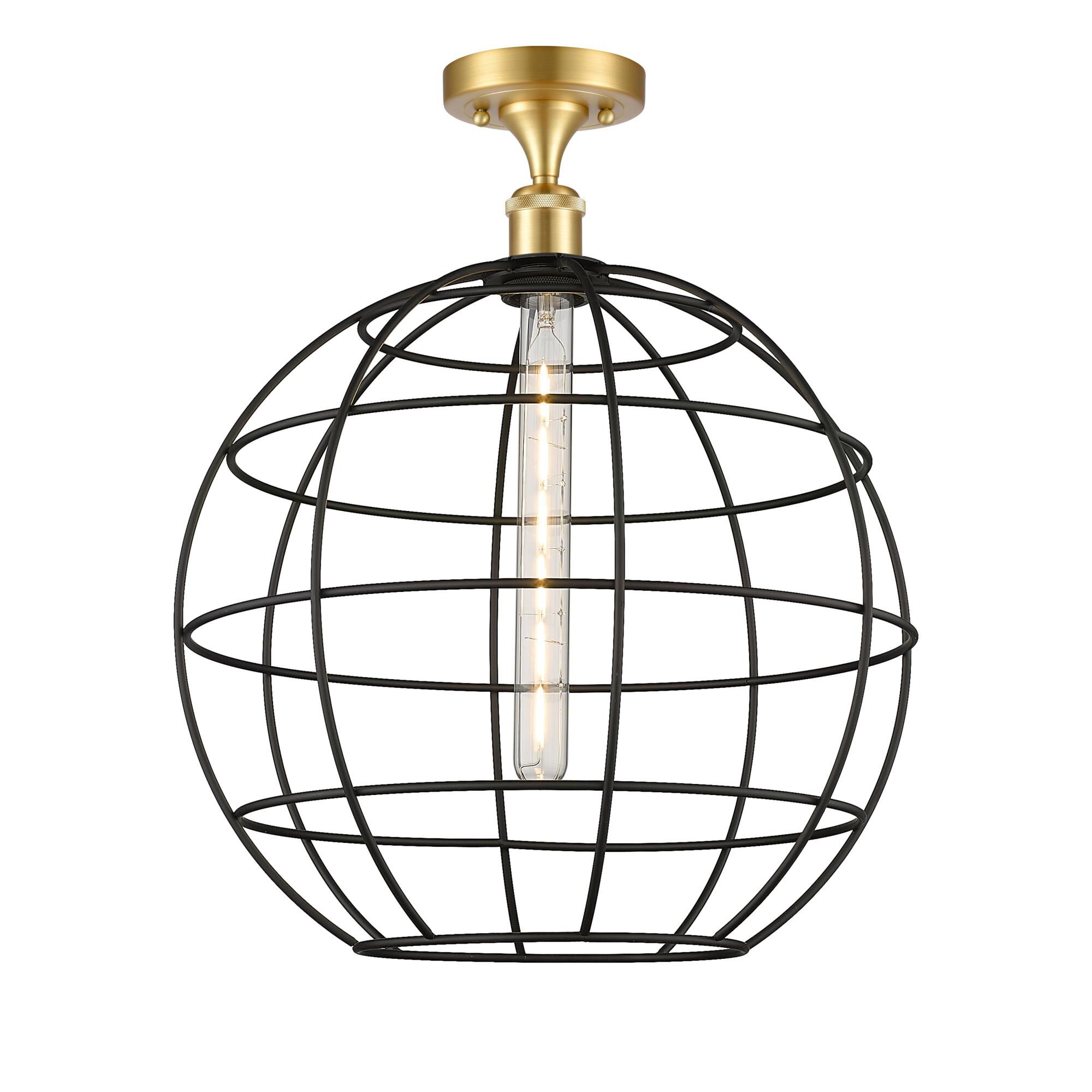 Bruno Marashlian Lake Placid 16 Inch 1 Light Semi Flush Mount by Innovations Lighting