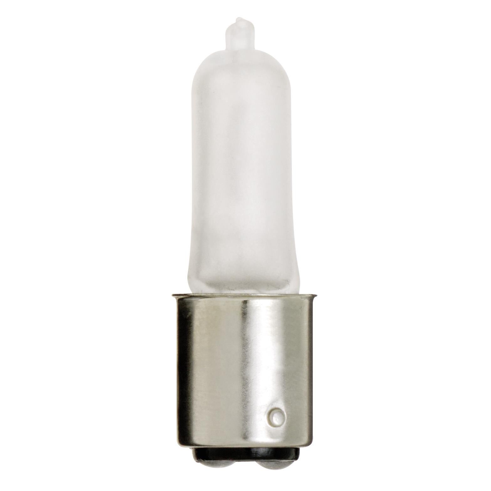 100 Watt T4 Halogen Light Bulb by Satco