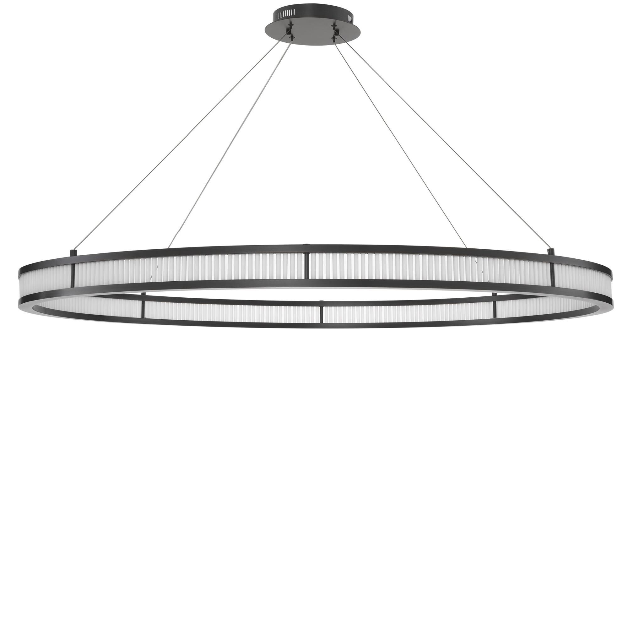 Shown in Bronze Highlight finish and Frosted glass