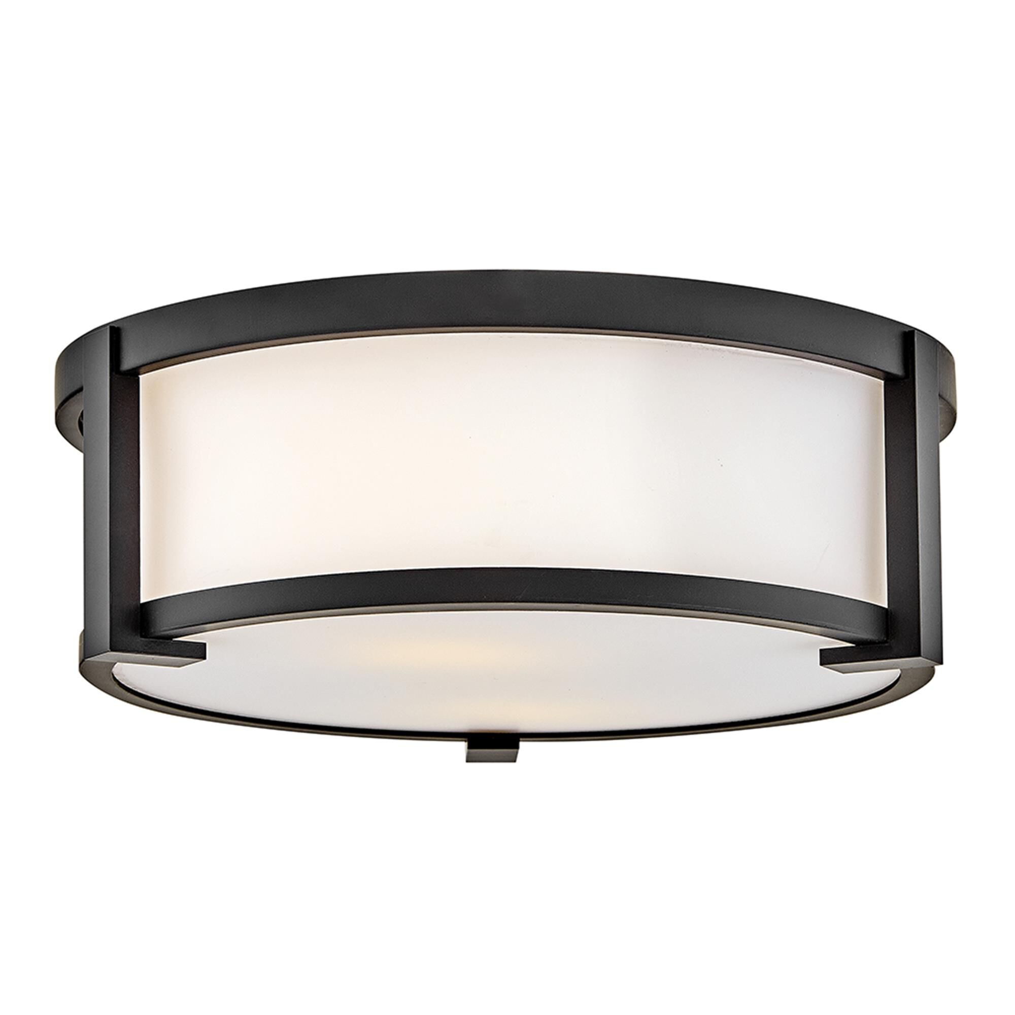 Lowell 13 Inch 2 Light Outdoor Flush Mount,