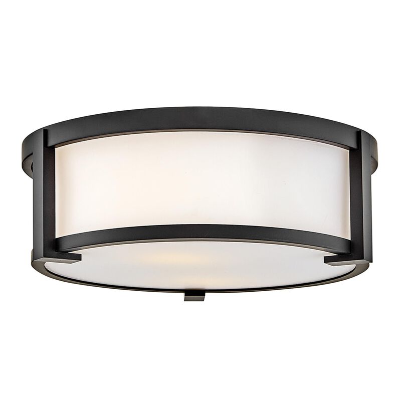 Lowell 13 Inch 2 Light Outdoor Flush Mount by Hinkley