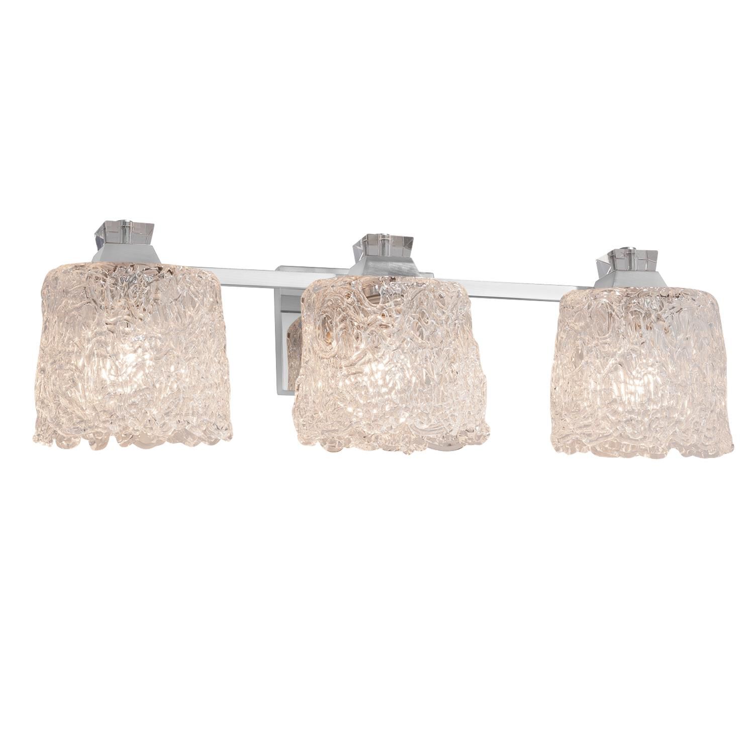 Veneto Luce 25 Inch 3 Light Bath Vanity Light by Justice Design Group