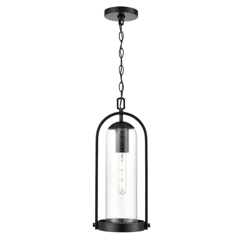 Shown in Powder Coated Black finish and Clear glass