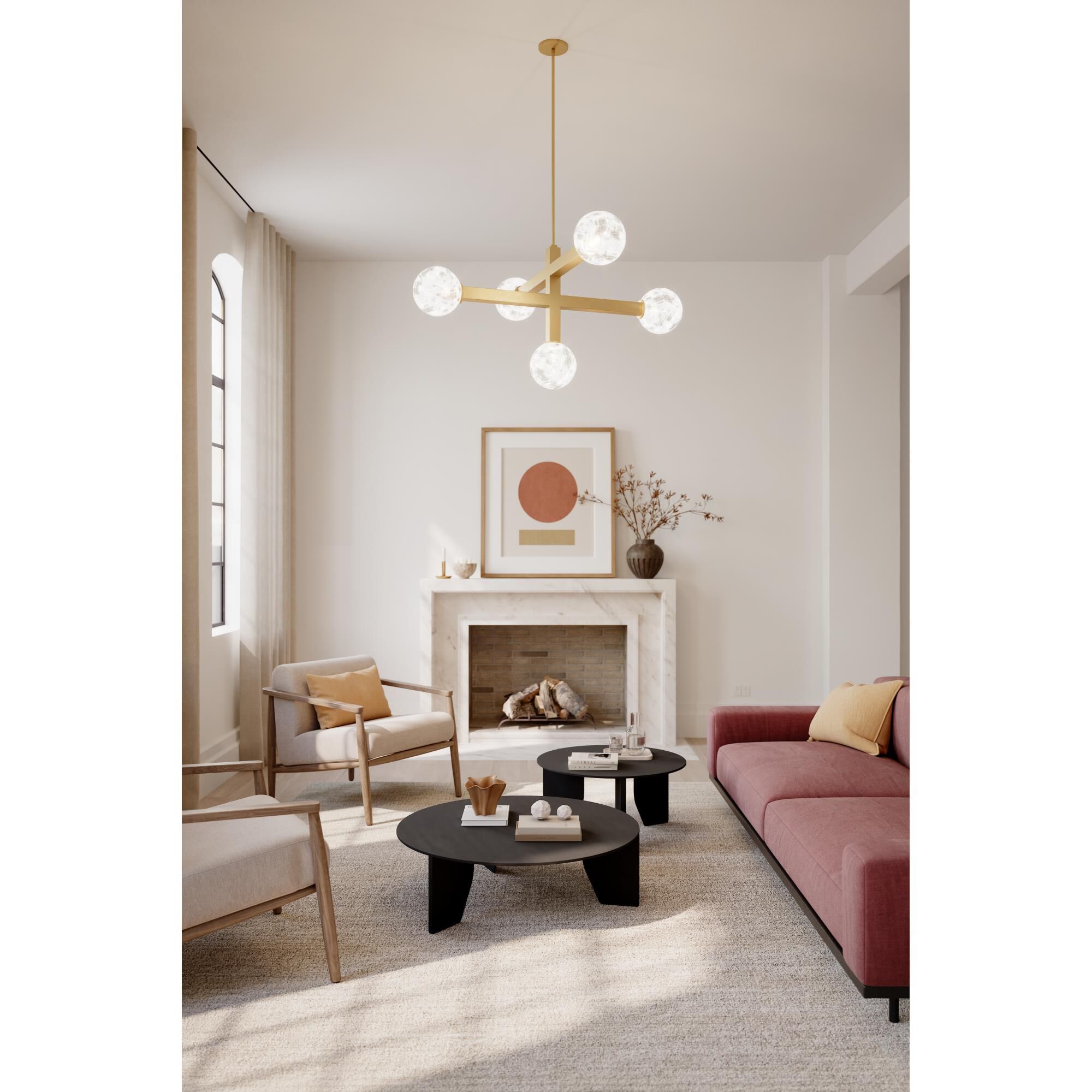 Narra 47 Inch Chandelier by Minka Lavery