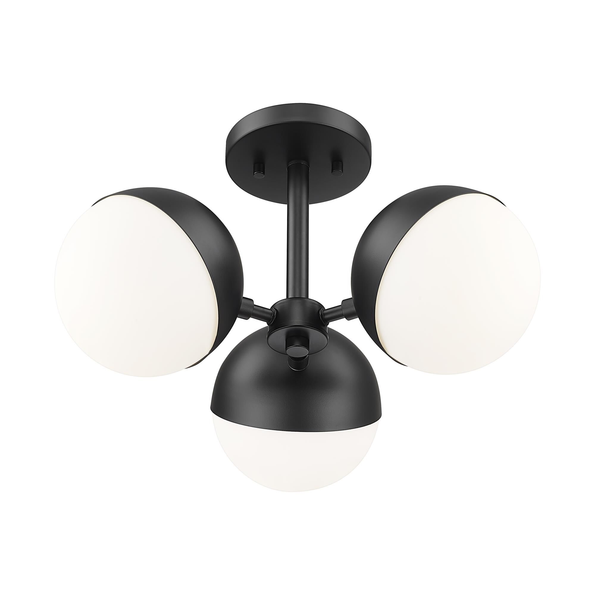 Realm Sphere 17 Inch Semi Flush Mount by Z Lite