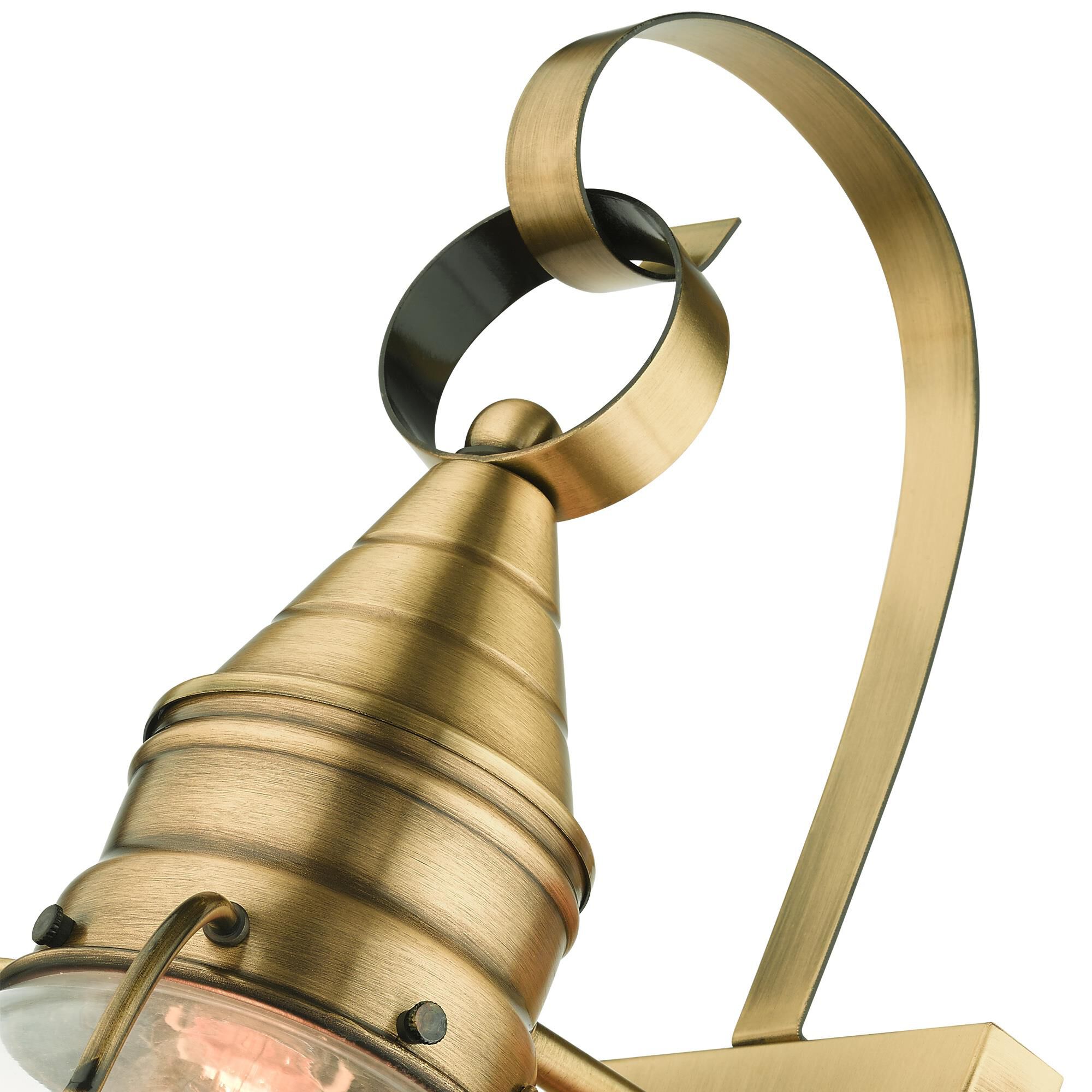 Livex Lighting Newburyport 13 Inch Tall Outdoor Wall Light