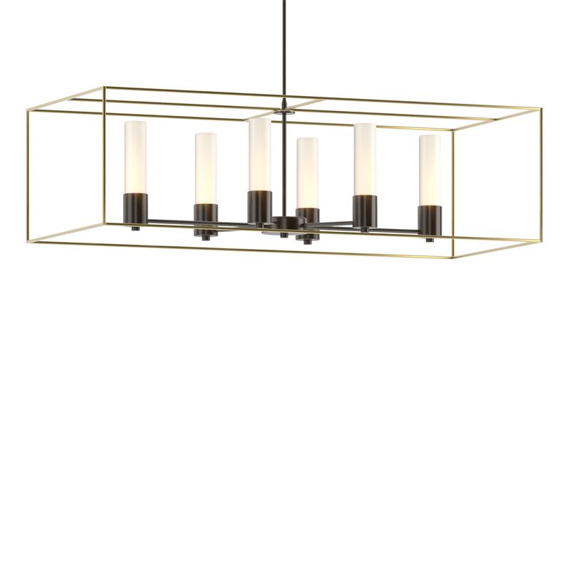 Portico Medium Linear Chandelier by Hubbardton Forge