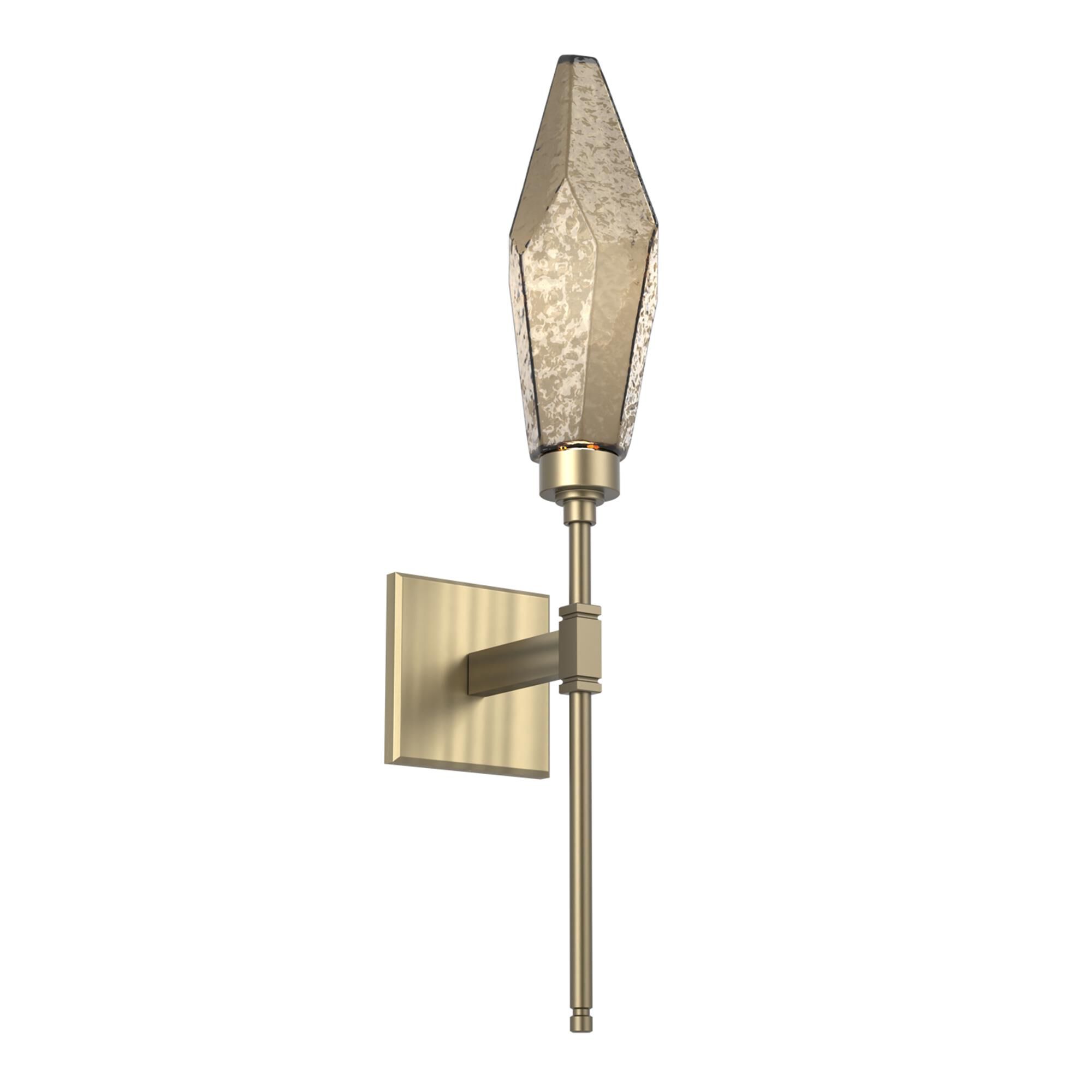 Rock Crystal Wall Sconce by Hammerton Studio