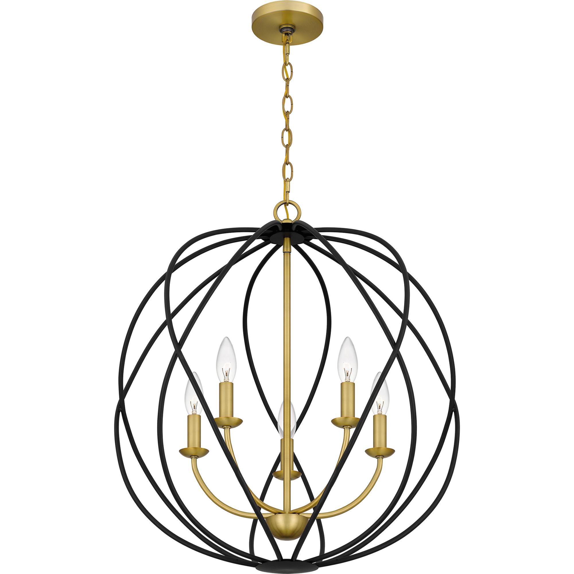 Bryn 24 Inch Large Pendant by Quoizel