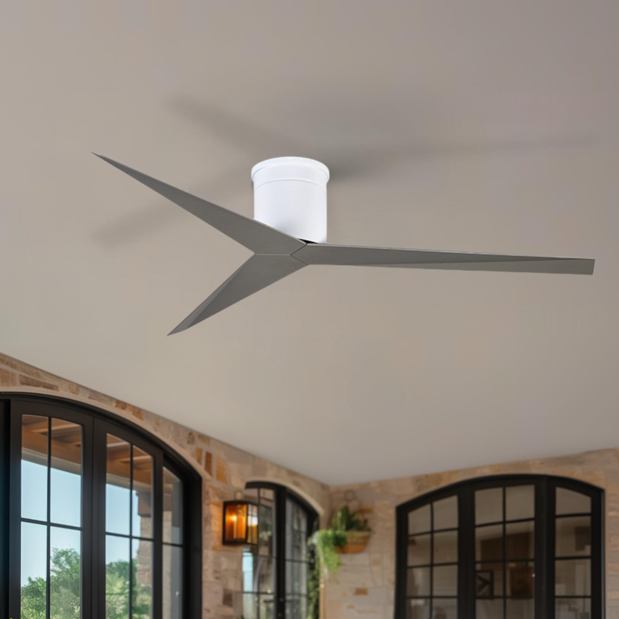 Eliza 56 Inch Flush Mount Fan by Matthews Fan Company