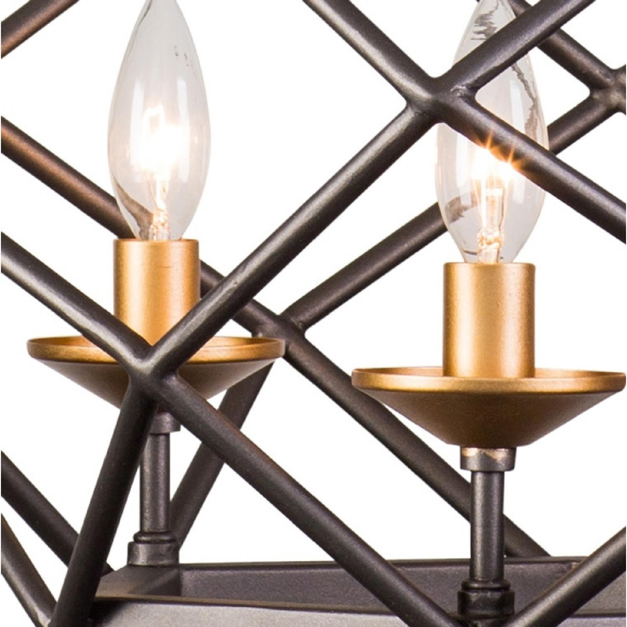 Shown in Antique Gold With Rustic Bronze finish